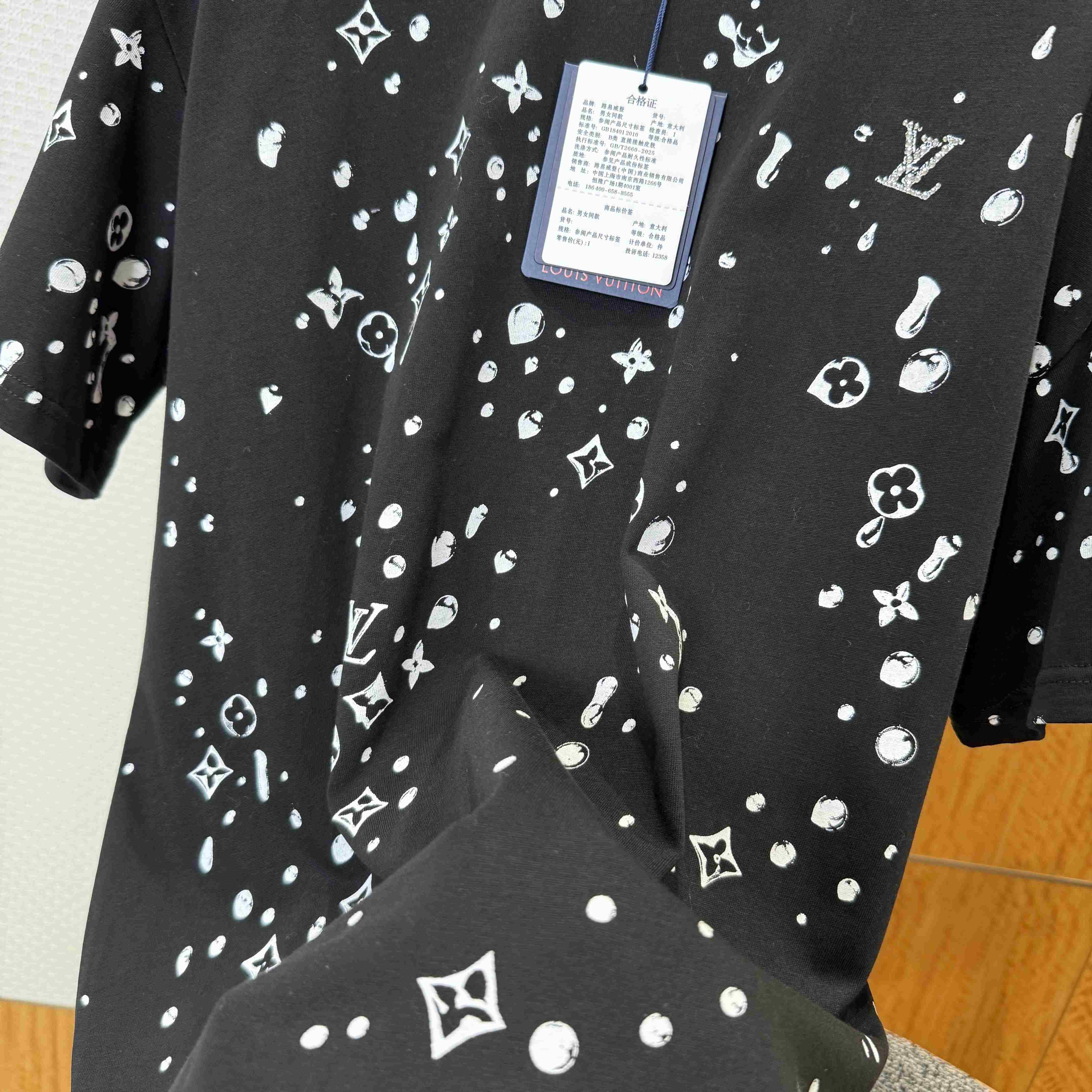 Louis Vuitton Monogram Short-Sleeved T-Shirt   1AJCBF - DesignerGu