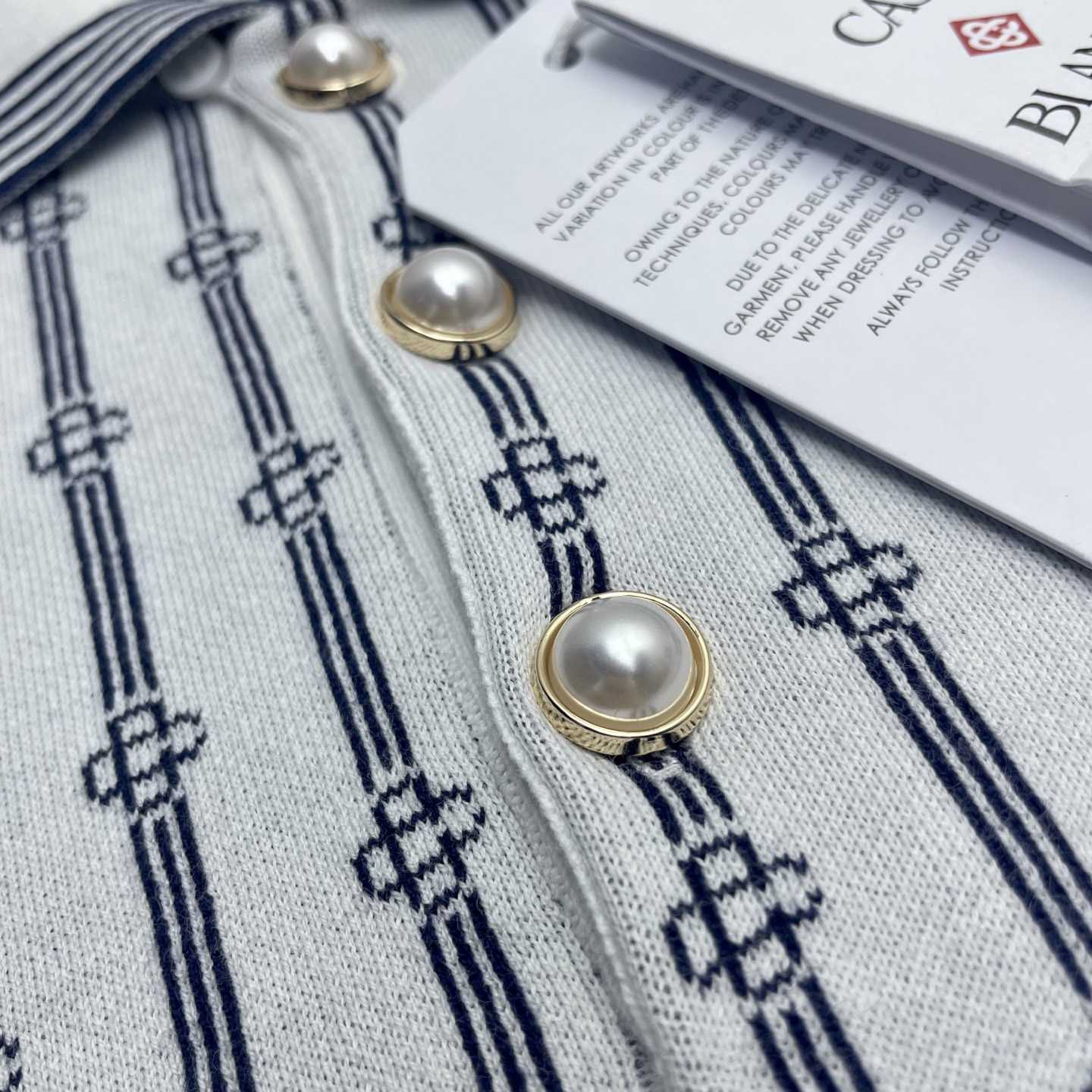 Casablanca Monogram Polo Shirt    D0112 - DesignerGu