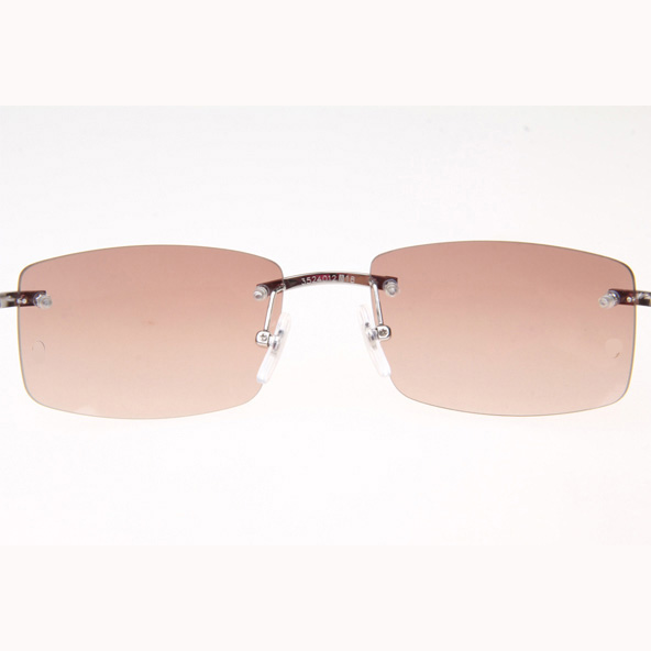 Cartier CT_3524012 White Mix Black Buffalo Sunglasses In Silver Brown - DesignerGu