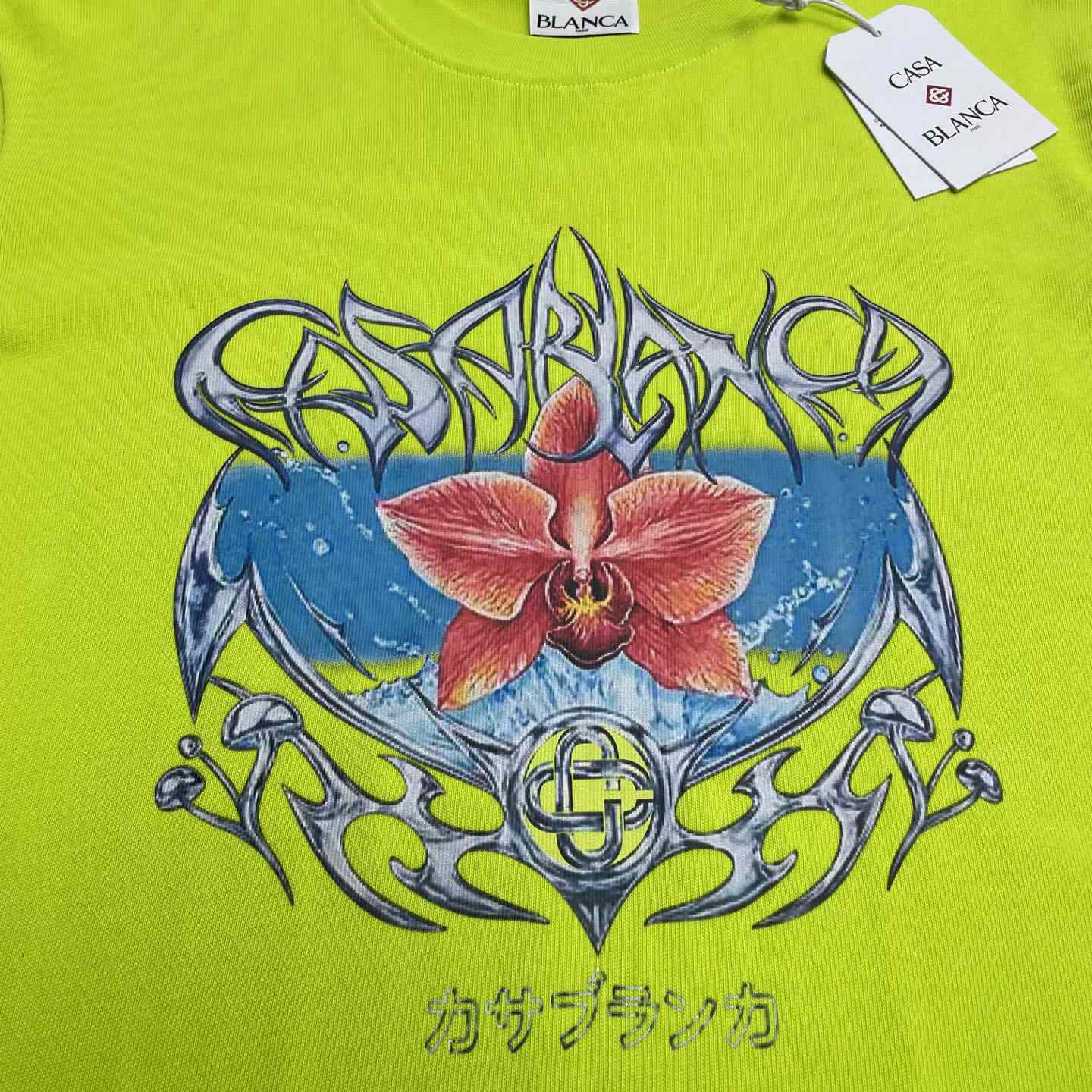 Casablanca Blades Oversized Short Sleeve T-Shirt   C1086 - DesignerGu