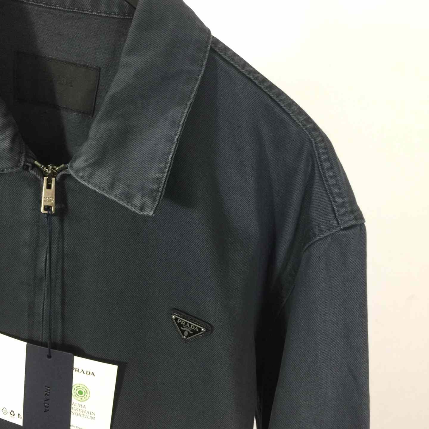 Prada Denim Blouson Jacket - DesignerGu