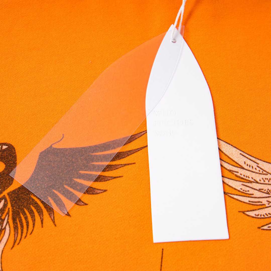 Who Decides War Nefarious Bird-print Hoodie - DesignerGu