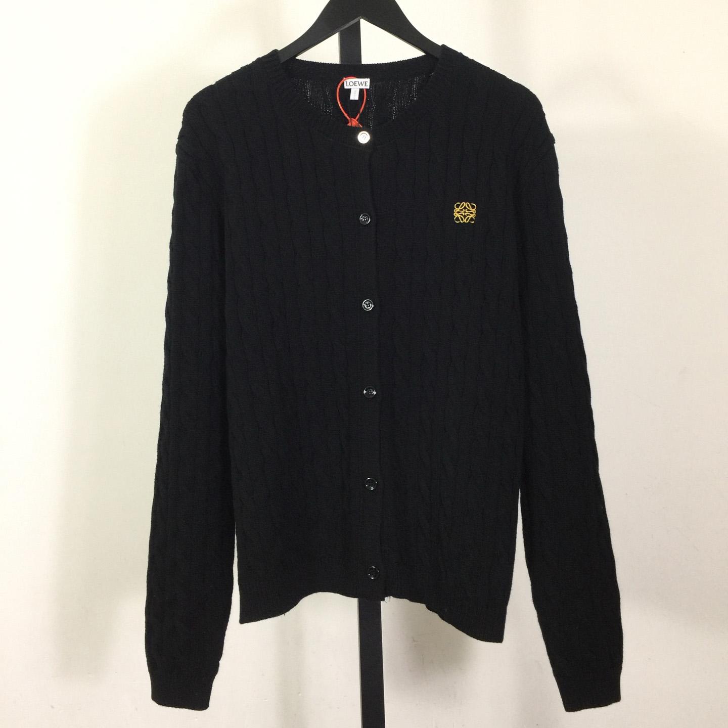 Loewe Cardigan In Cotton - DesignerGu