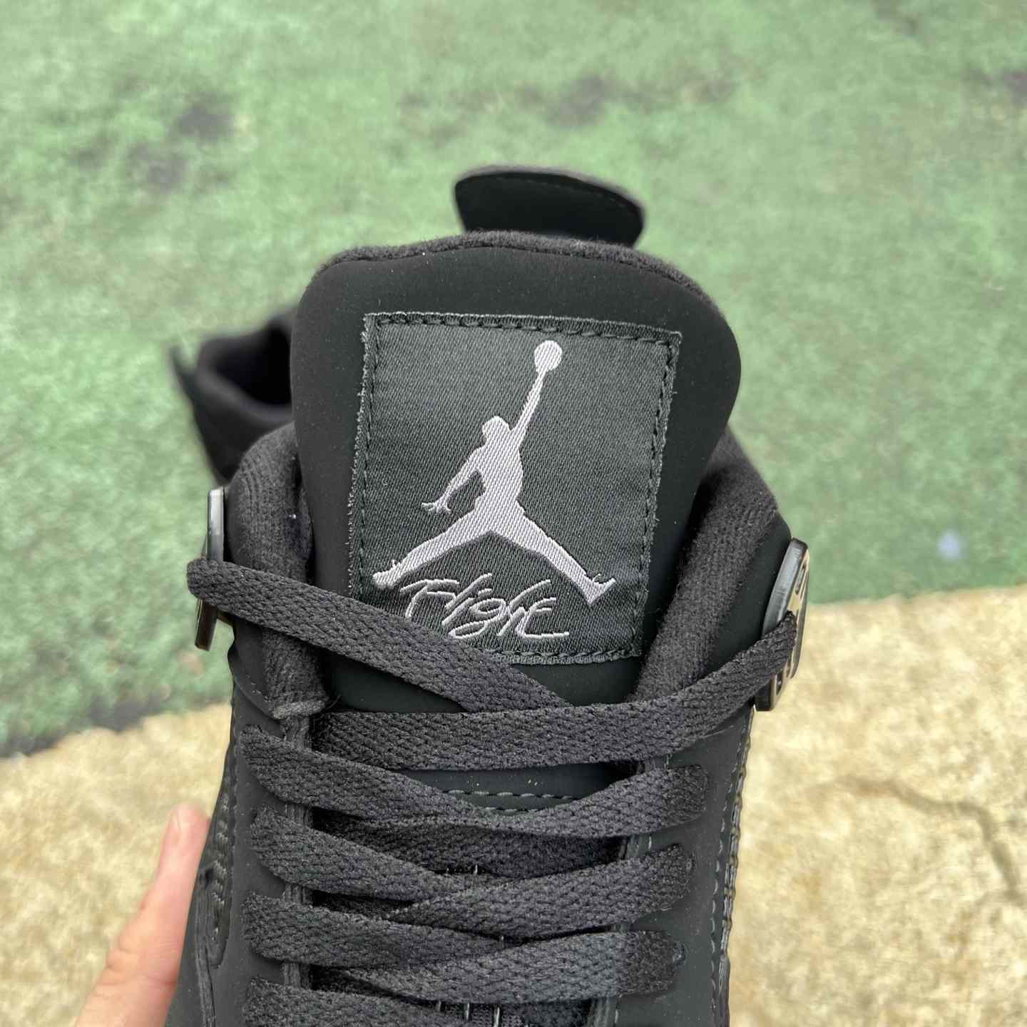 Air Jordan 4 “Black Cat” Football Edition CU1110-010 - DesignerGu