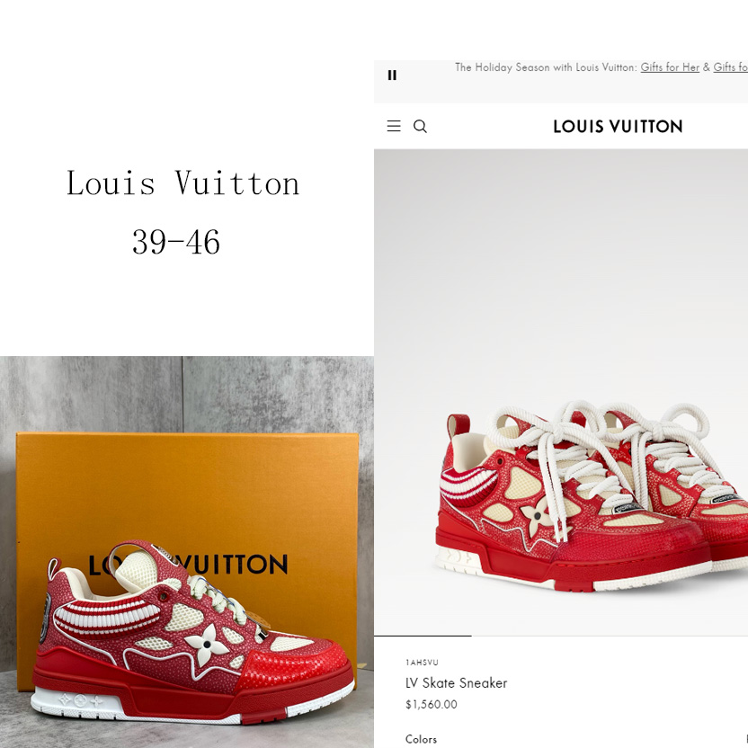 Louis Vuitton LV Skate Sneaker     1AHSVU - DesignerGu