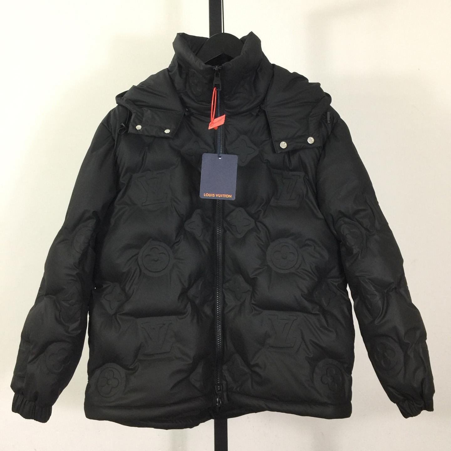 Louis Vuitton Monogram Padded Hooded Blouson - DesignerGu