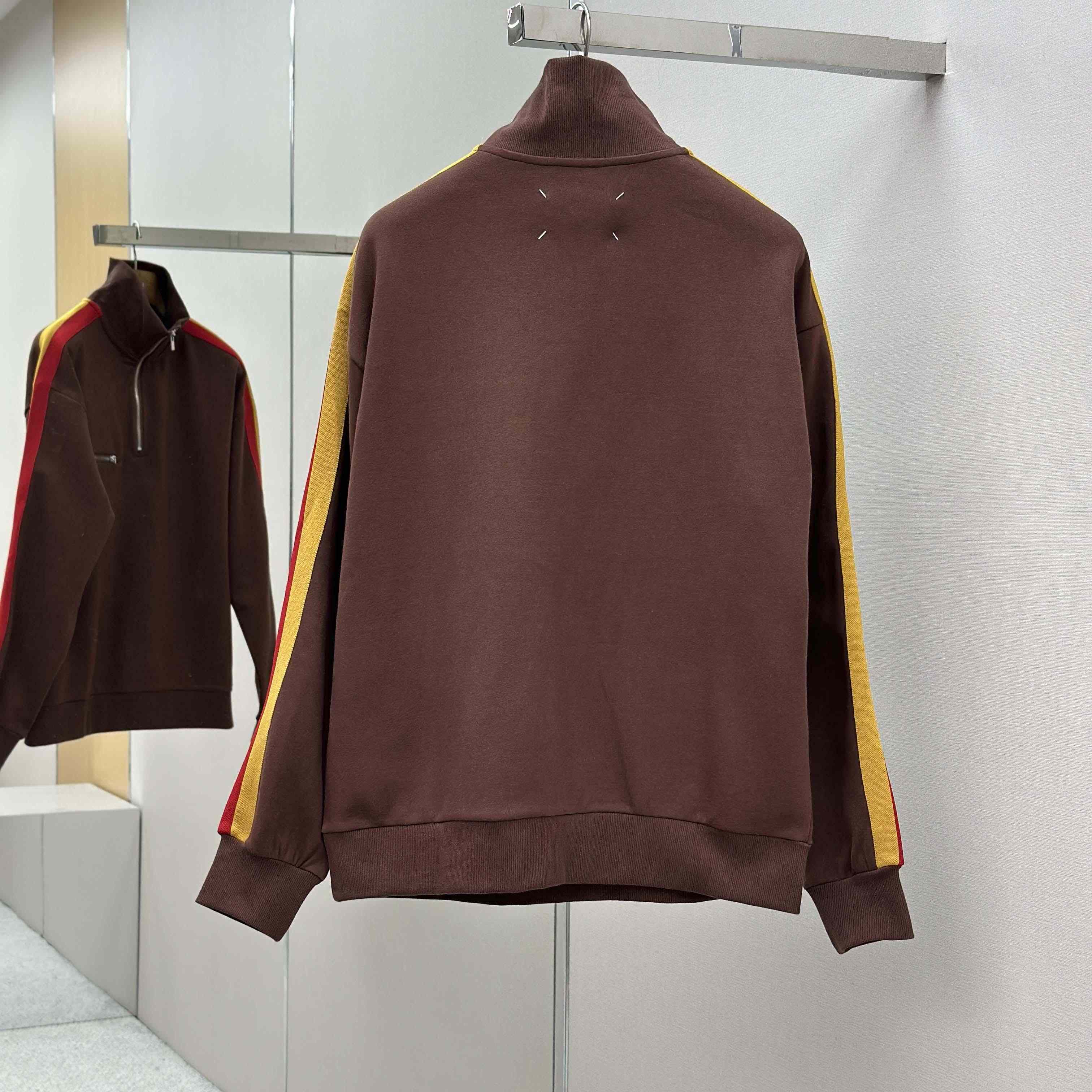Maison Margiela Zippered High-neck Sweatshirt - DesignerGu