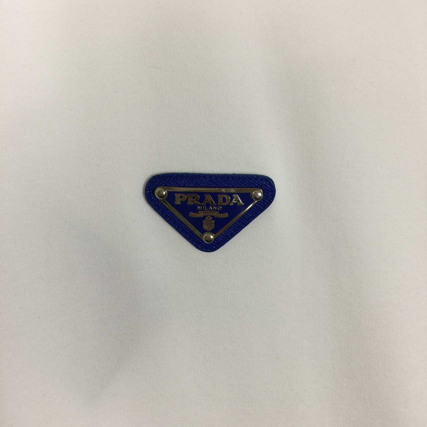 Prada Logo Cotton Tee - DesignerGu