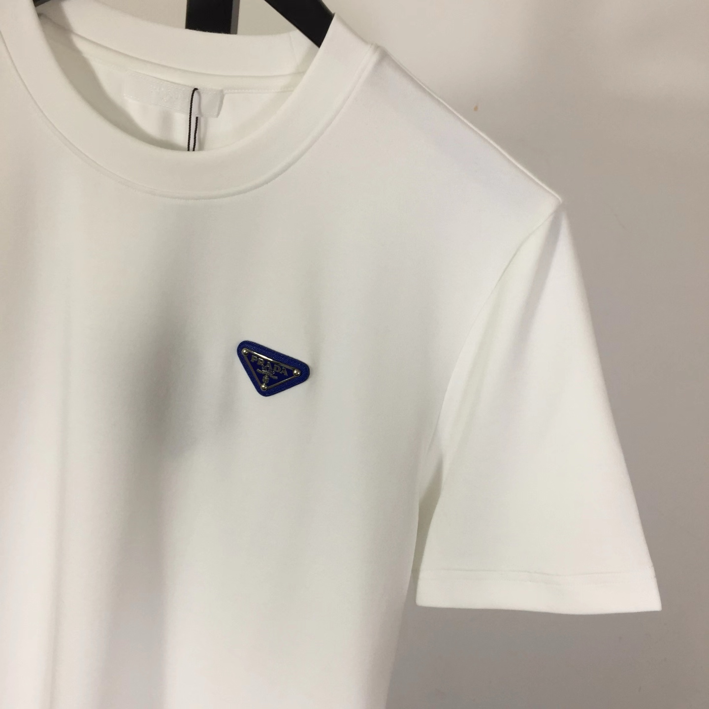 Prada Logo Cotton Tee - DesignerGu