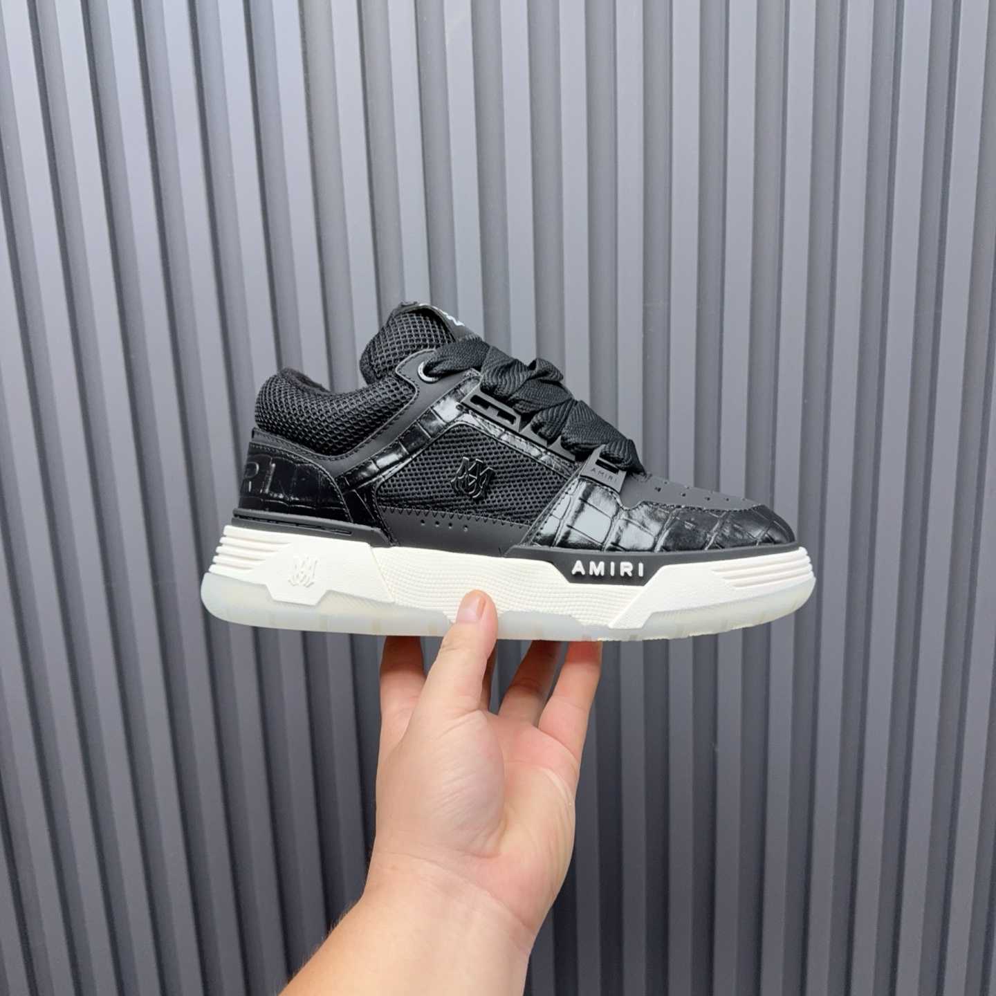 Amiri Croc Debossed Ma-1 - DesignerGu