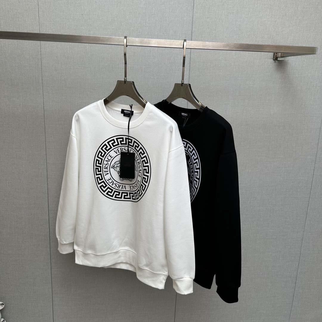 Versace Cotton Sweatshirt - DesignerGu