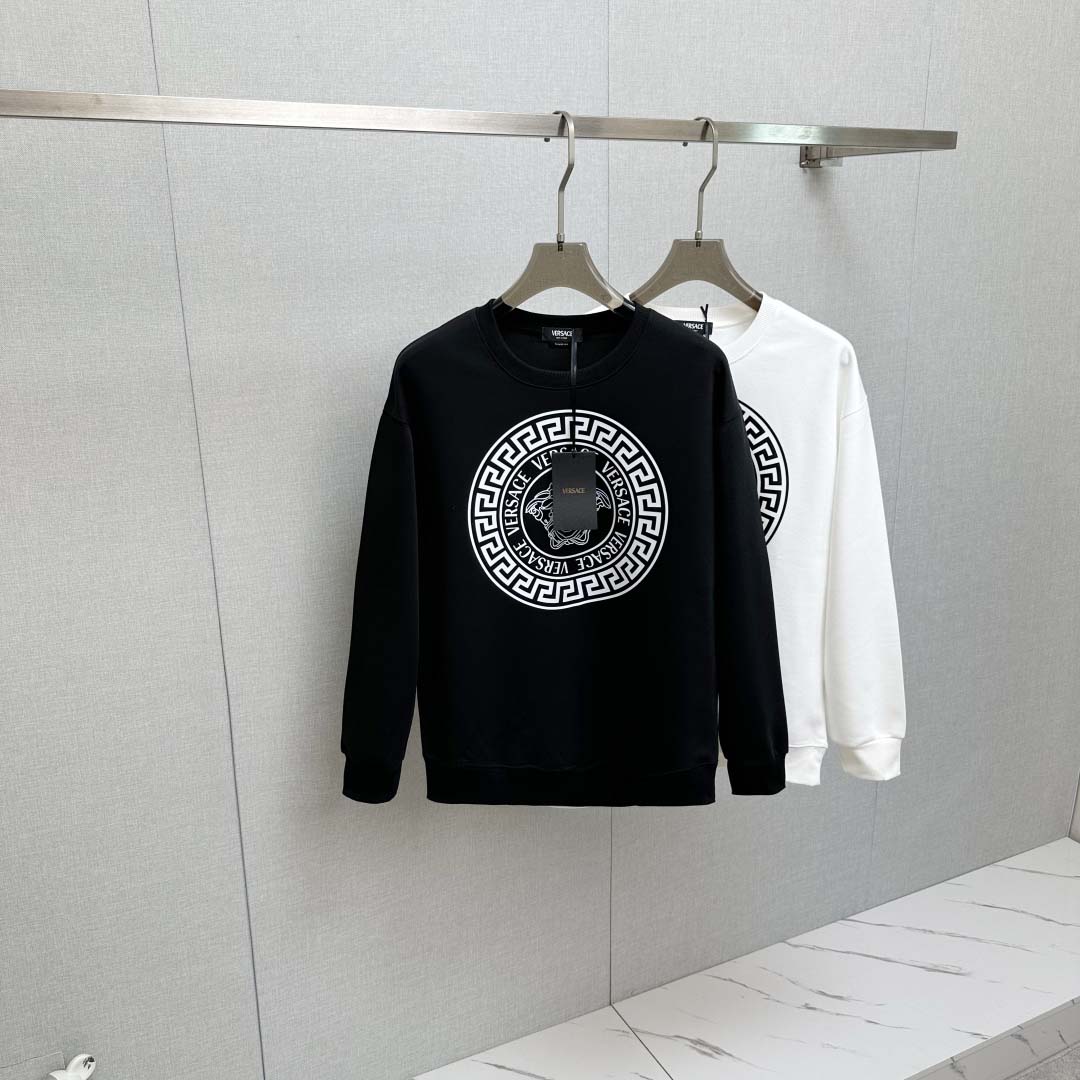 Versace Cotton Sweatshirt - DesignerGu