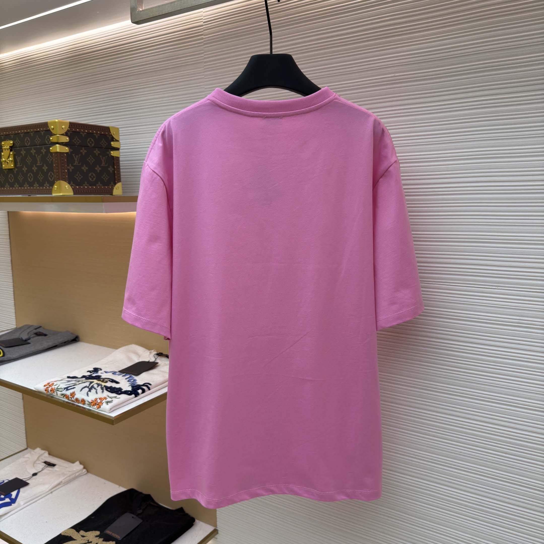 Loewe Loose fit T-shirt In Cotton - DesignerGu