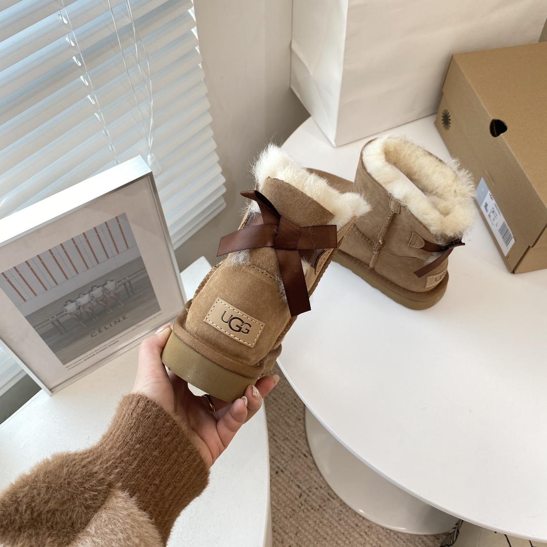 Ugg Mini Bailey Bow || Boots  - DesignerGu