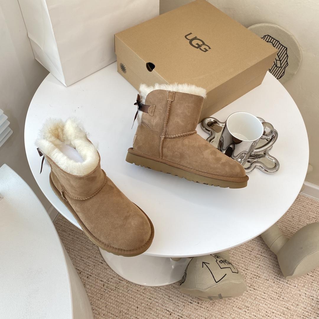 Ugg Mini Bailey Bow || Boots  - DesignerGu