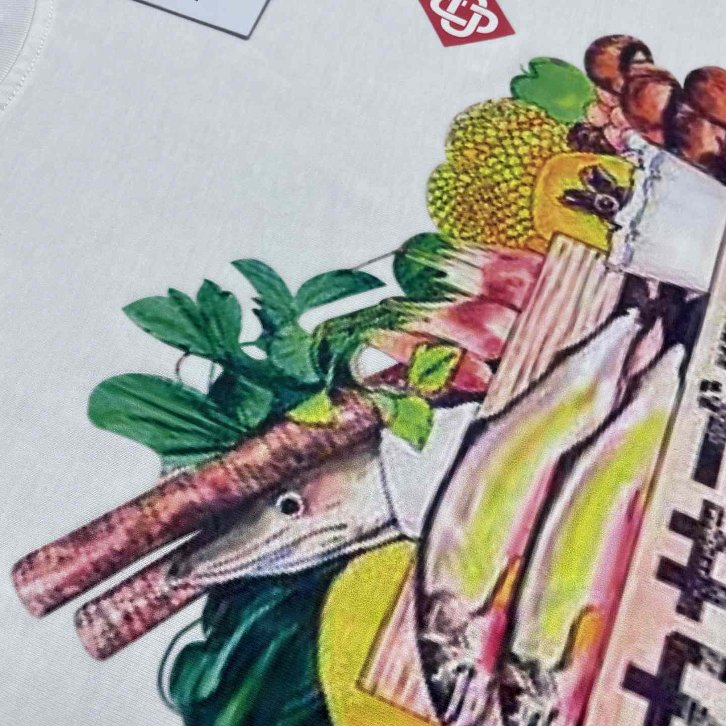 Casablanca Graphic-print Cotton T-shirt    C1100 - DesignerGu