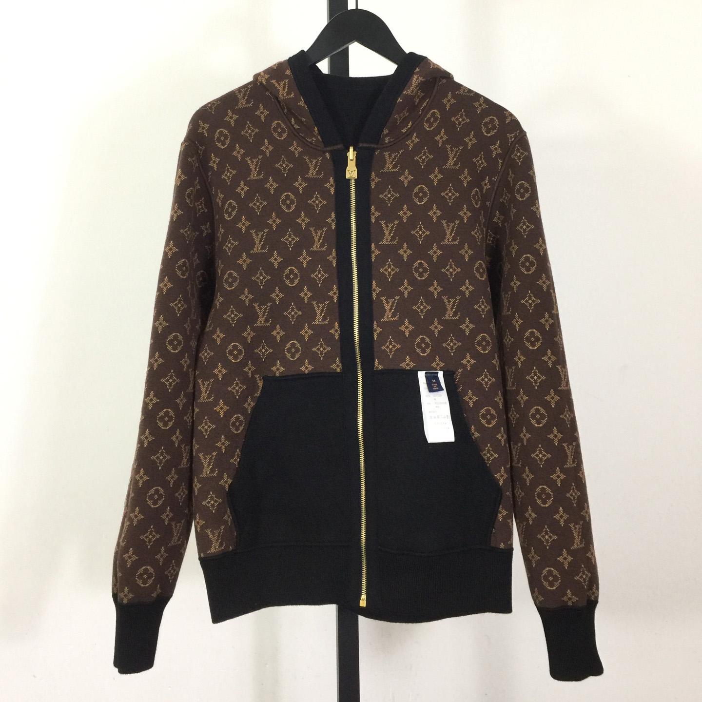 Louis Vuitton Monogram Reversible Double Face Hooded Blouson   1AJBXM - DesignerGu