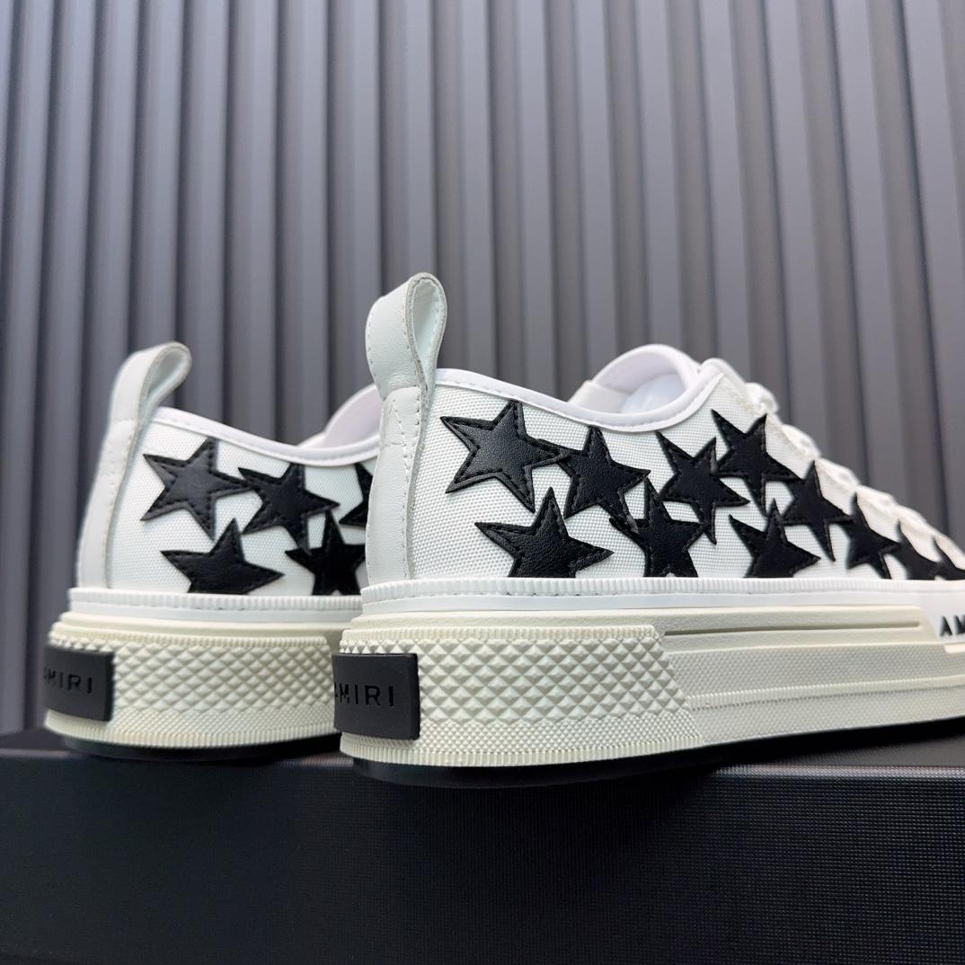 Amiri Stars Court Low-Top Sneakers - DesignerGu