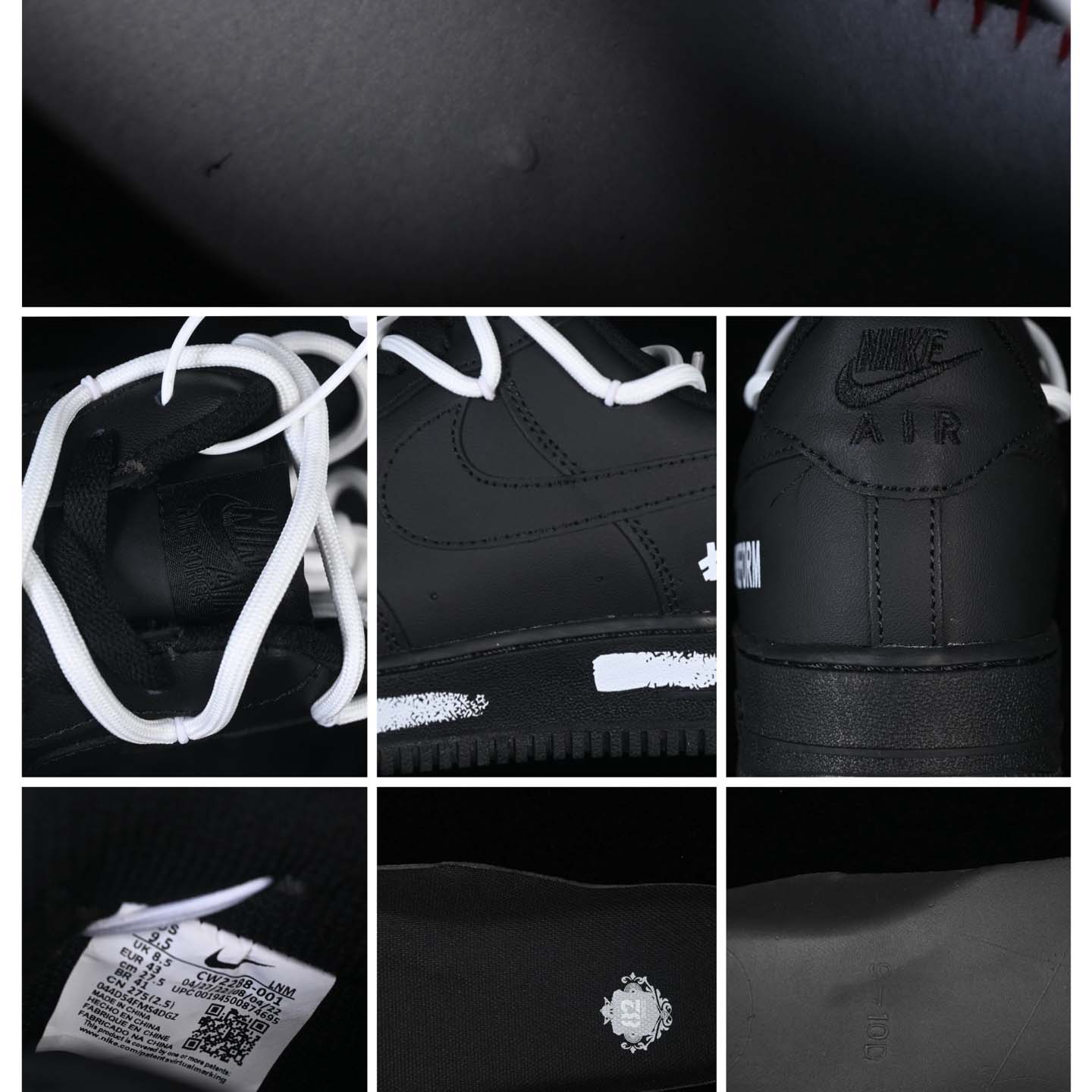 Nike Air Force 1 '07 Low “Ink Black” | DB2024-010 - DesignerGu