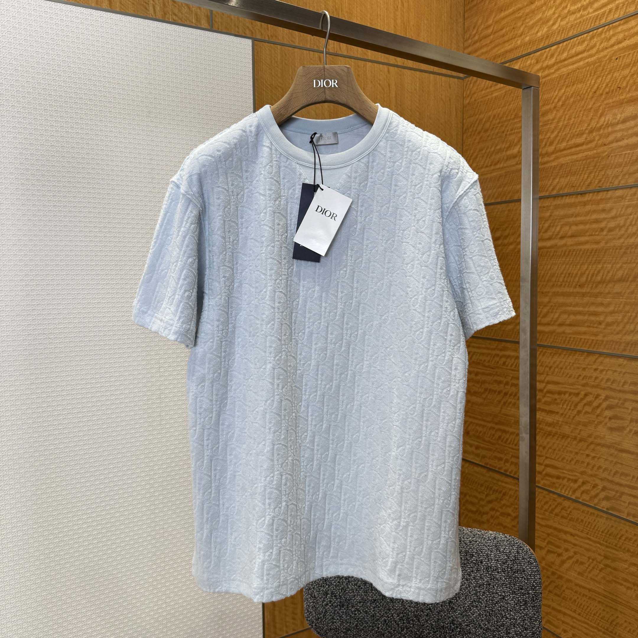 Dior Oblique Cotton T-Shirt  - DesignerGu