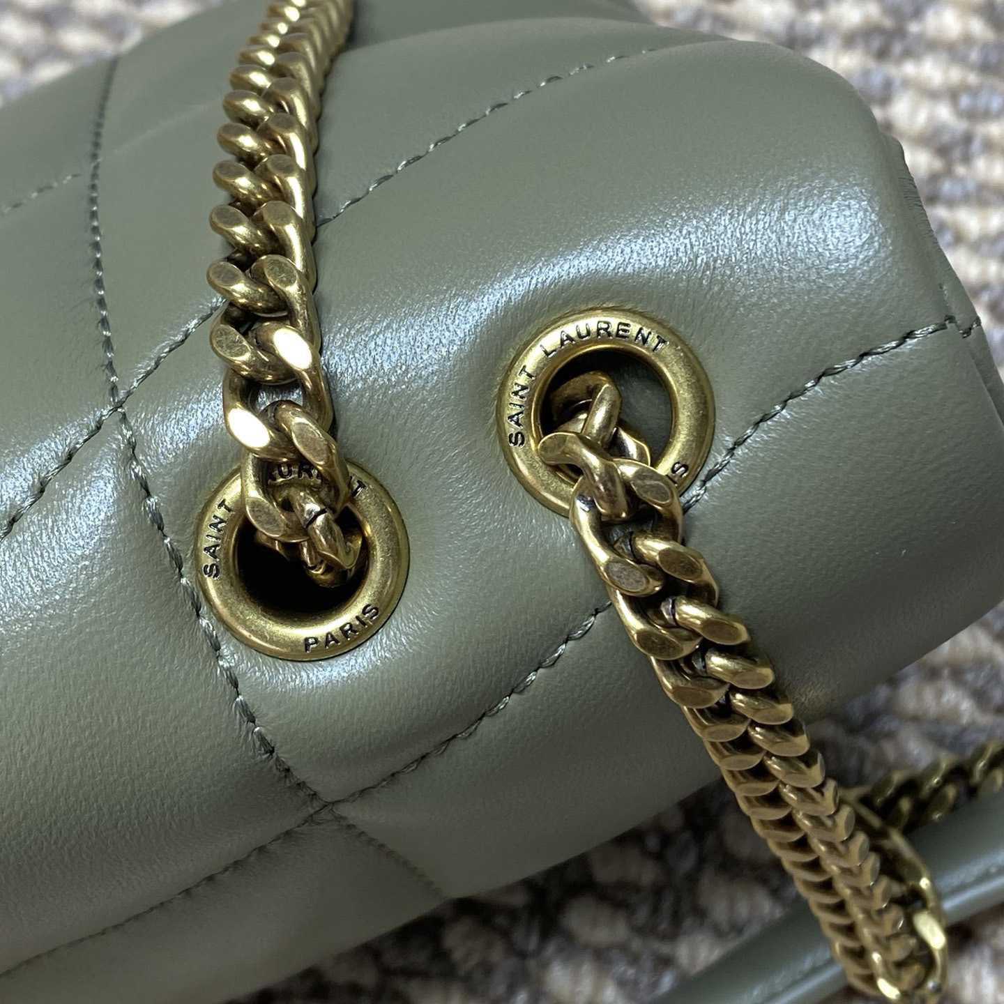 Saint Laurent Toy Puffer In Lambskin - DesignerGu