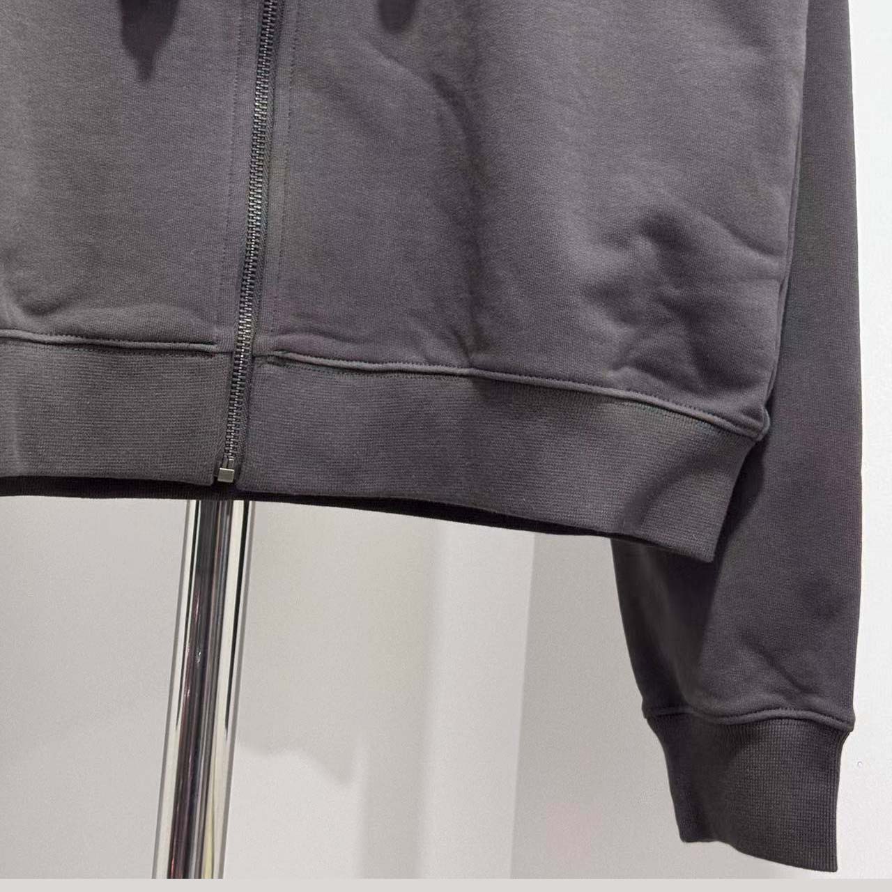 Loewe Zip-up Hoodie In Cotton - DesignerGu