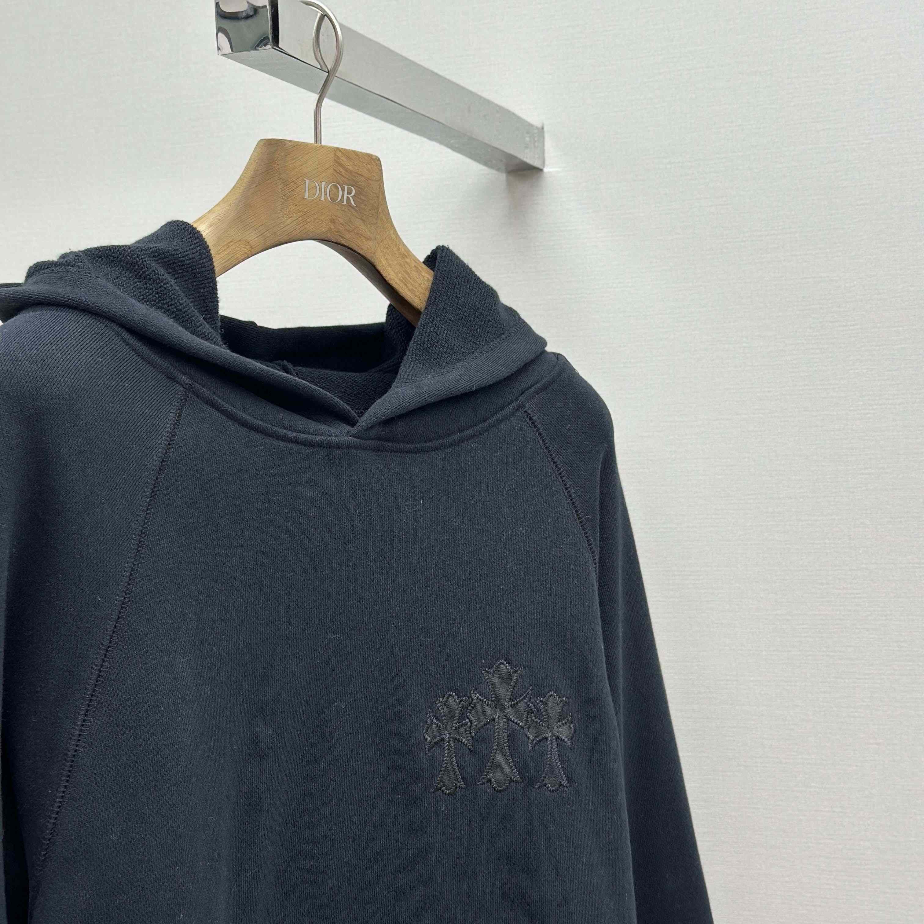Chrome Heart Cotton Hoodie - DesignerGu