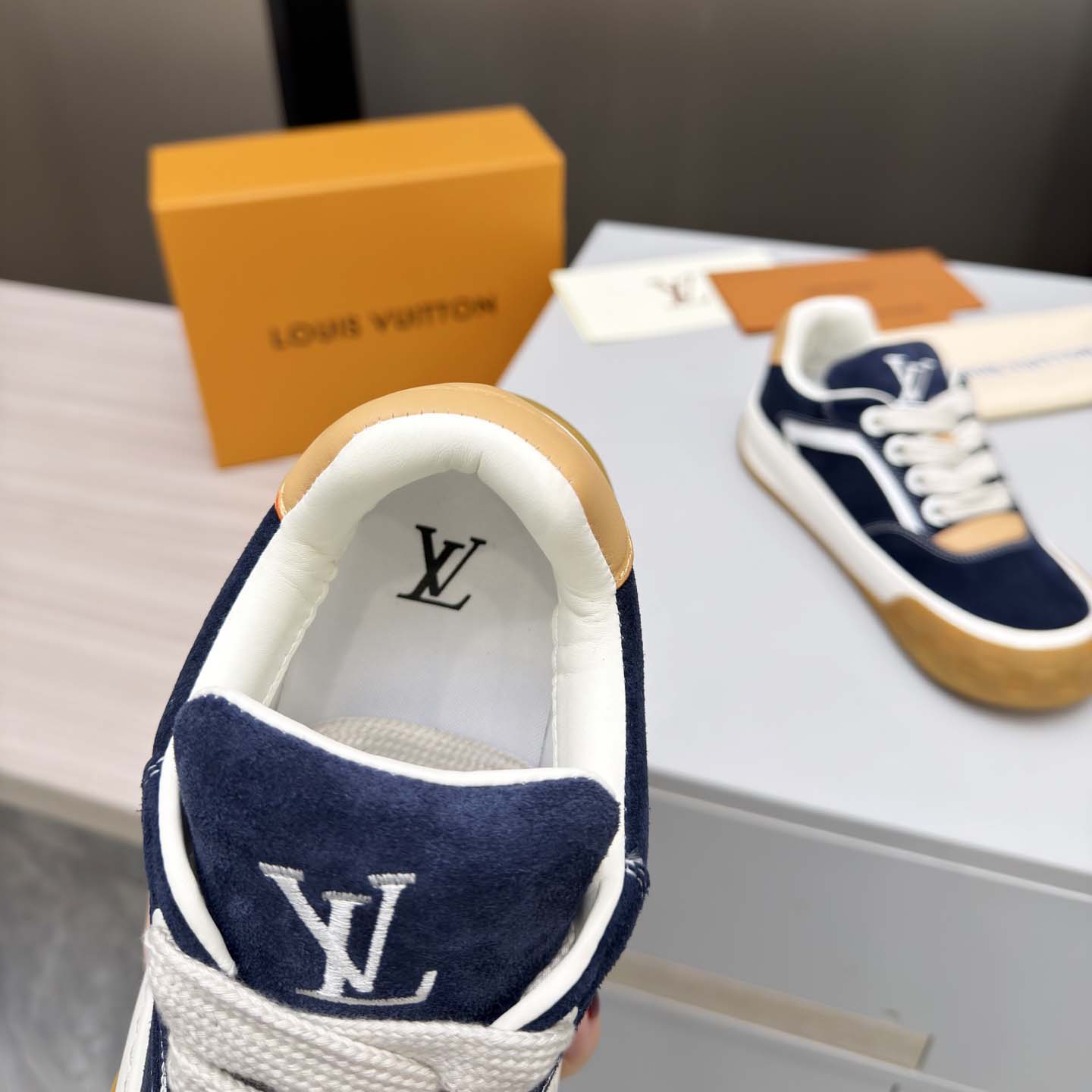 Louis Vuitton LV Tilted Sneaker  - DesignerGu