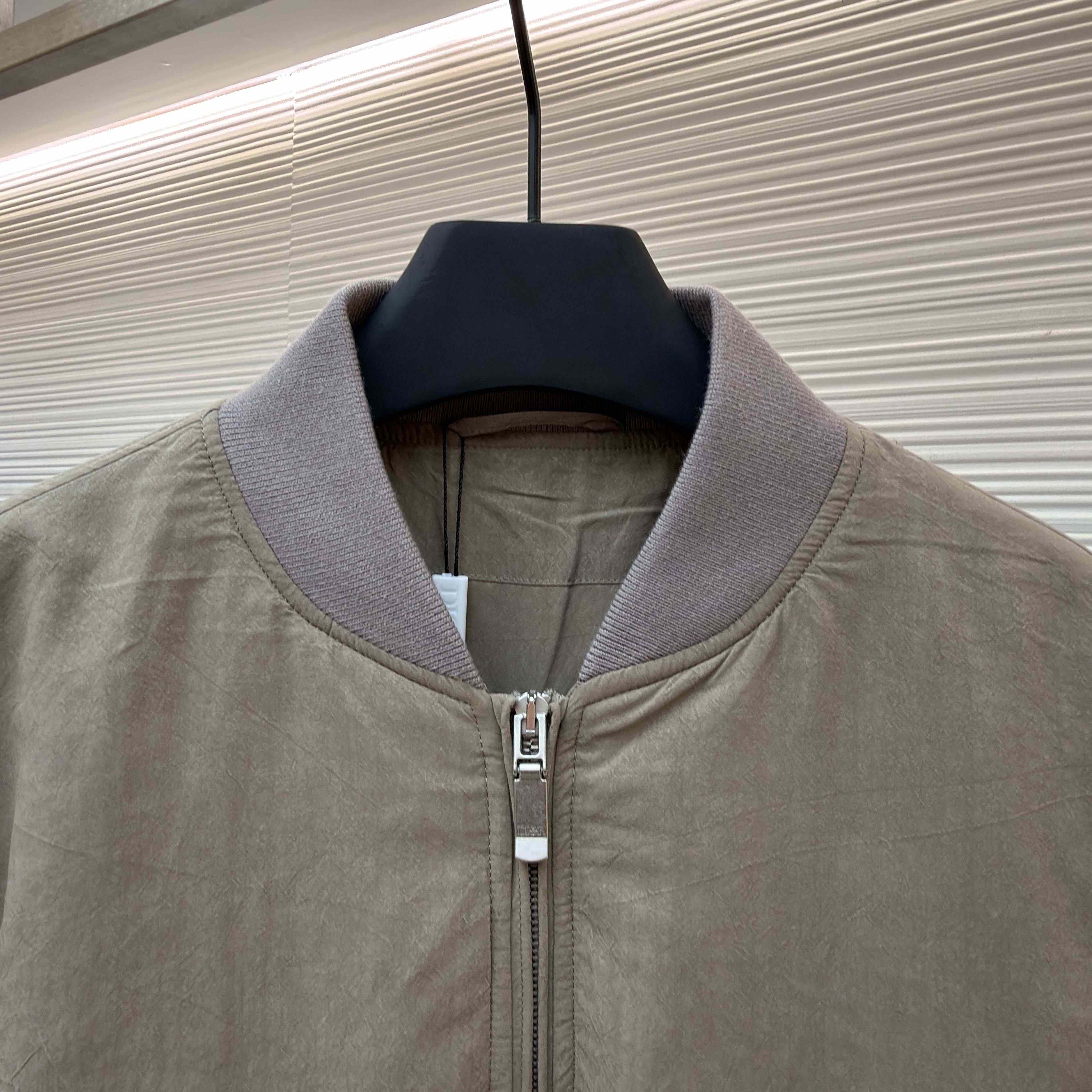 Dior x Stone Island Habotai Silk Blend Bomber Jacket Black  - DesignerGu