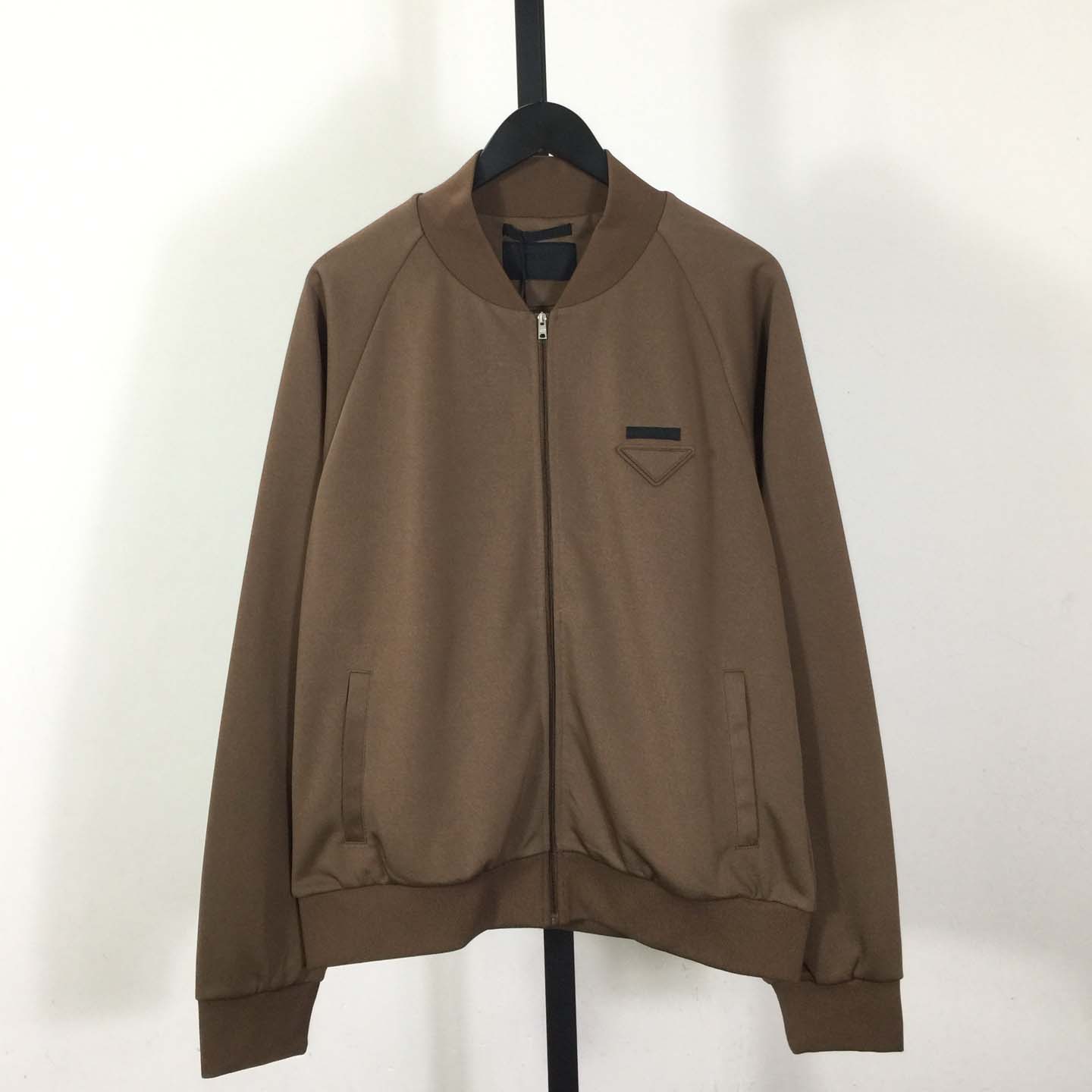 Prada Logo-patch Bomber Jacket - DesignerGu