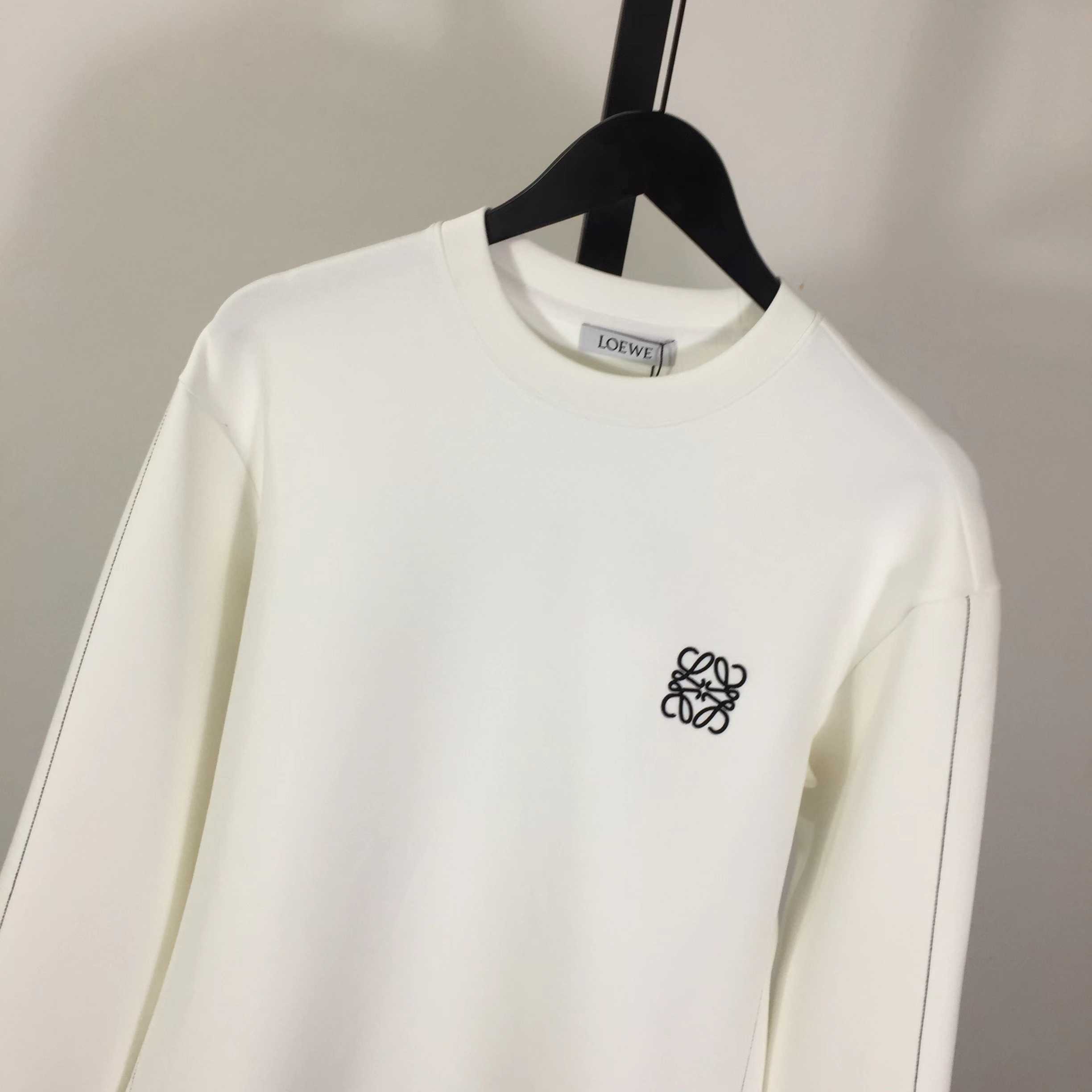 Loewe Monogram Cotton Sweatshirt - DesignerGu