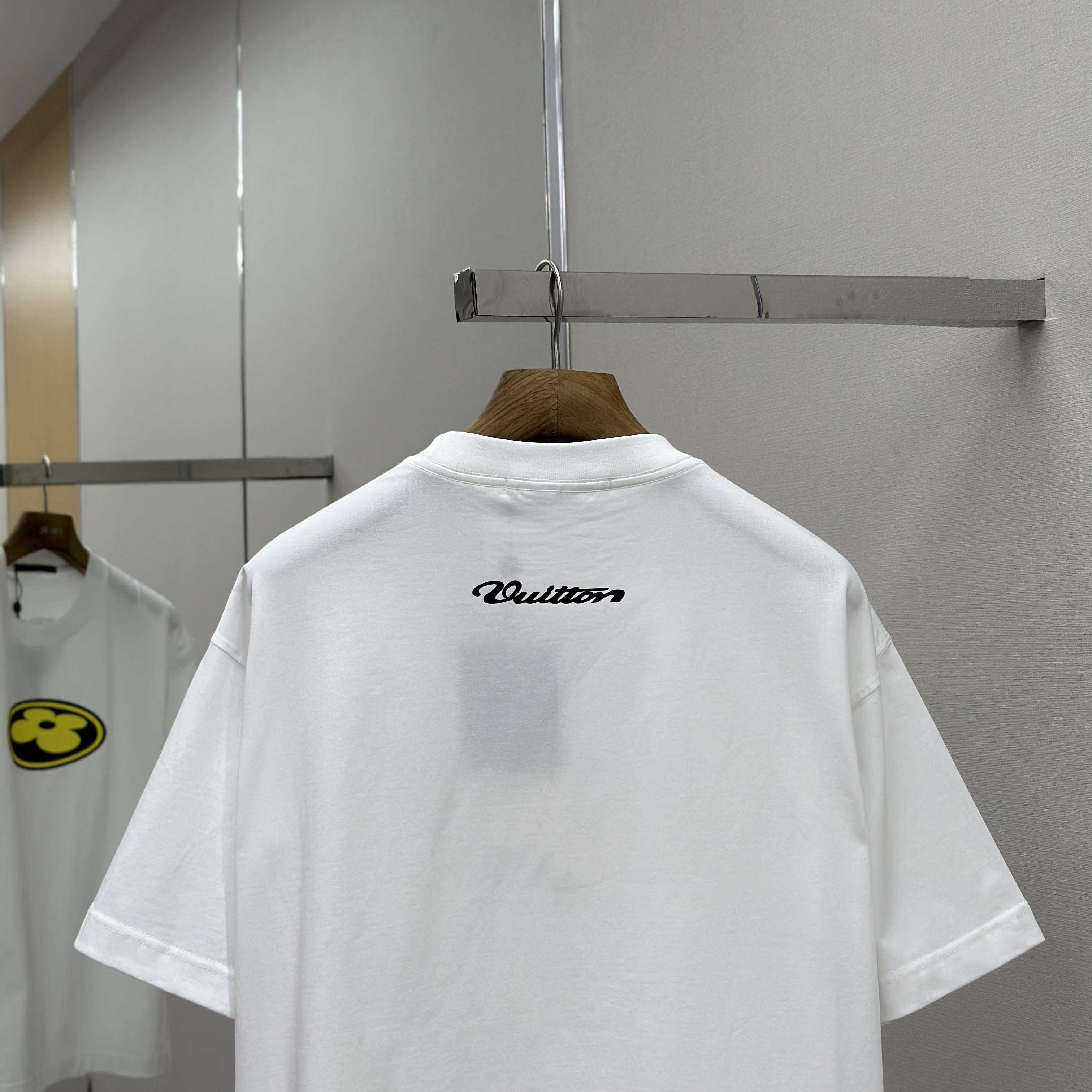 Louis Vuitton x Nigo Graphic Patch T-Shirt - DesignerGu