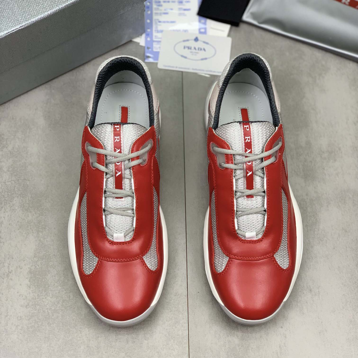 Prada America’s Cup Original Sneakers - DesignerGu