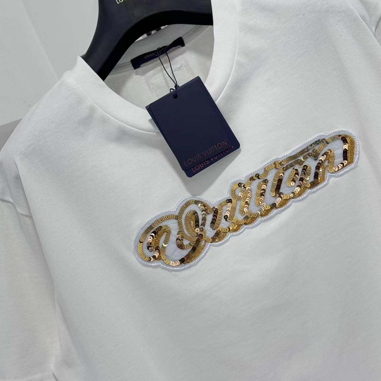 Louis Vuitton Embellished Signature T-Shirt - DesignerGu