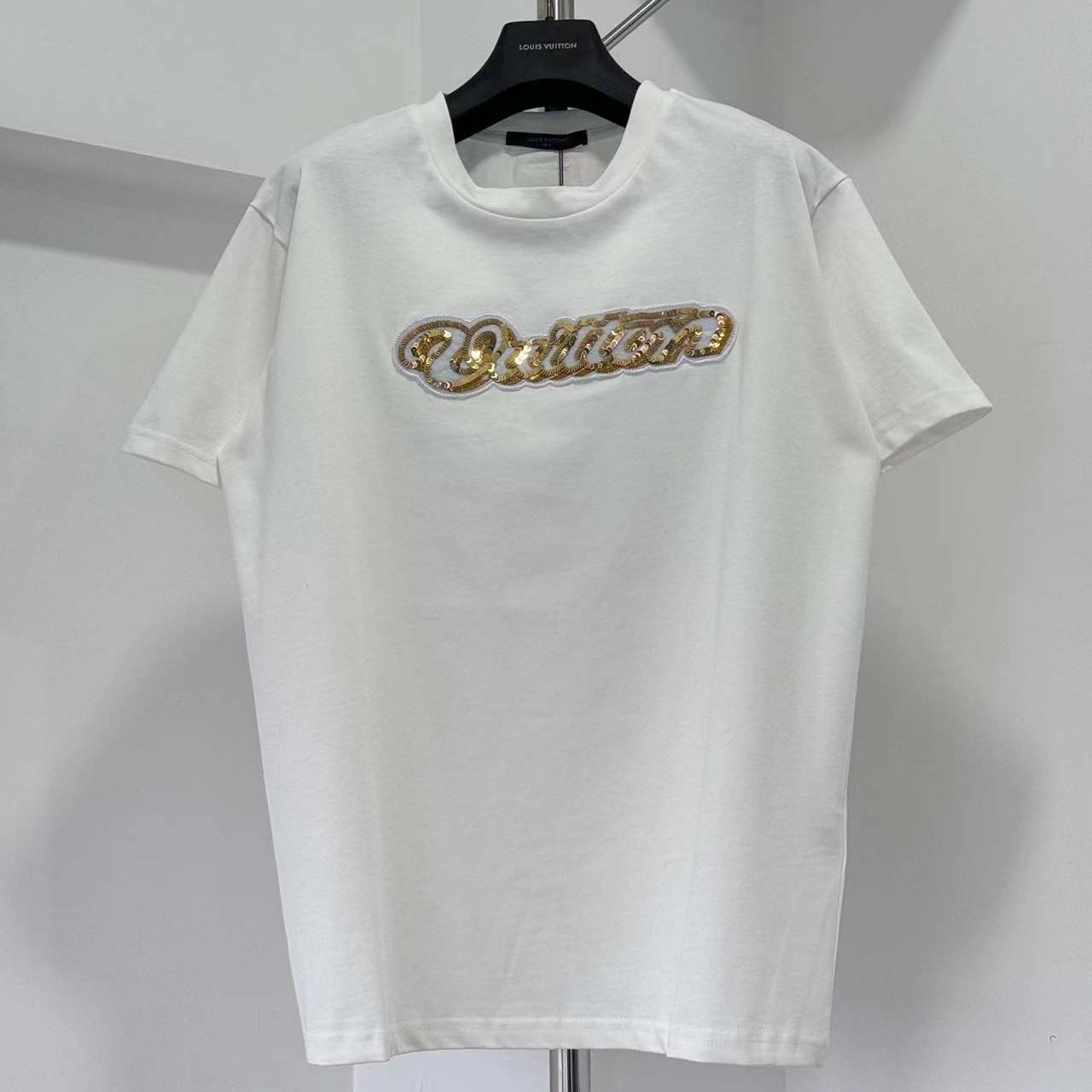 Louis Vuitton Embellished Signature T-Shirt - DesignerGu