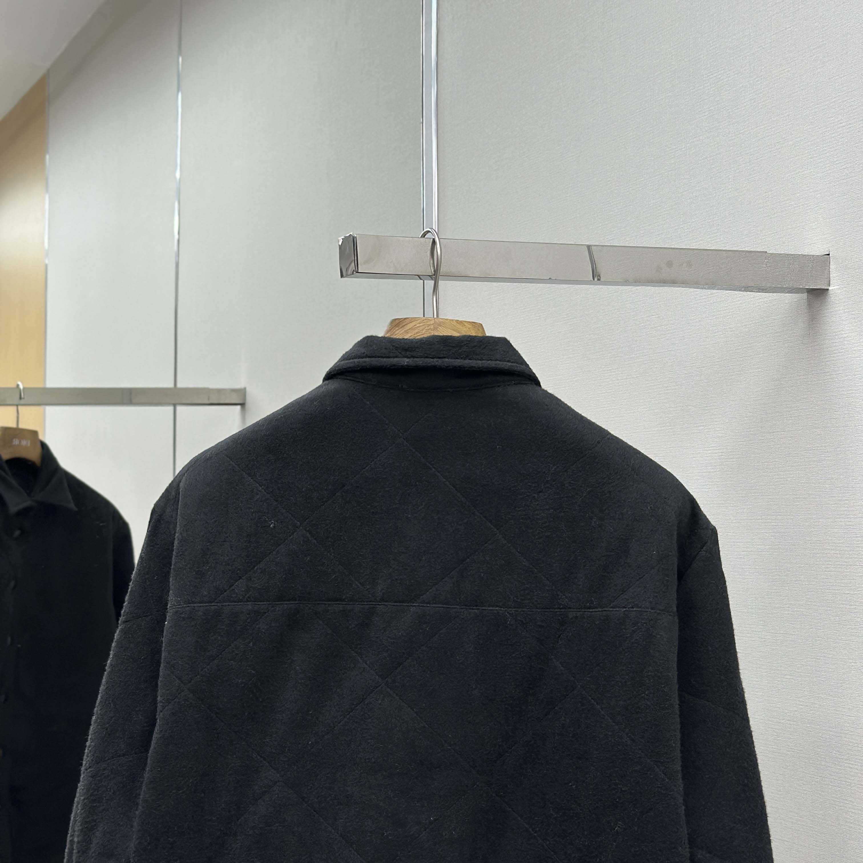 Prada Quilted Cashmere Shirt - DesignerGu