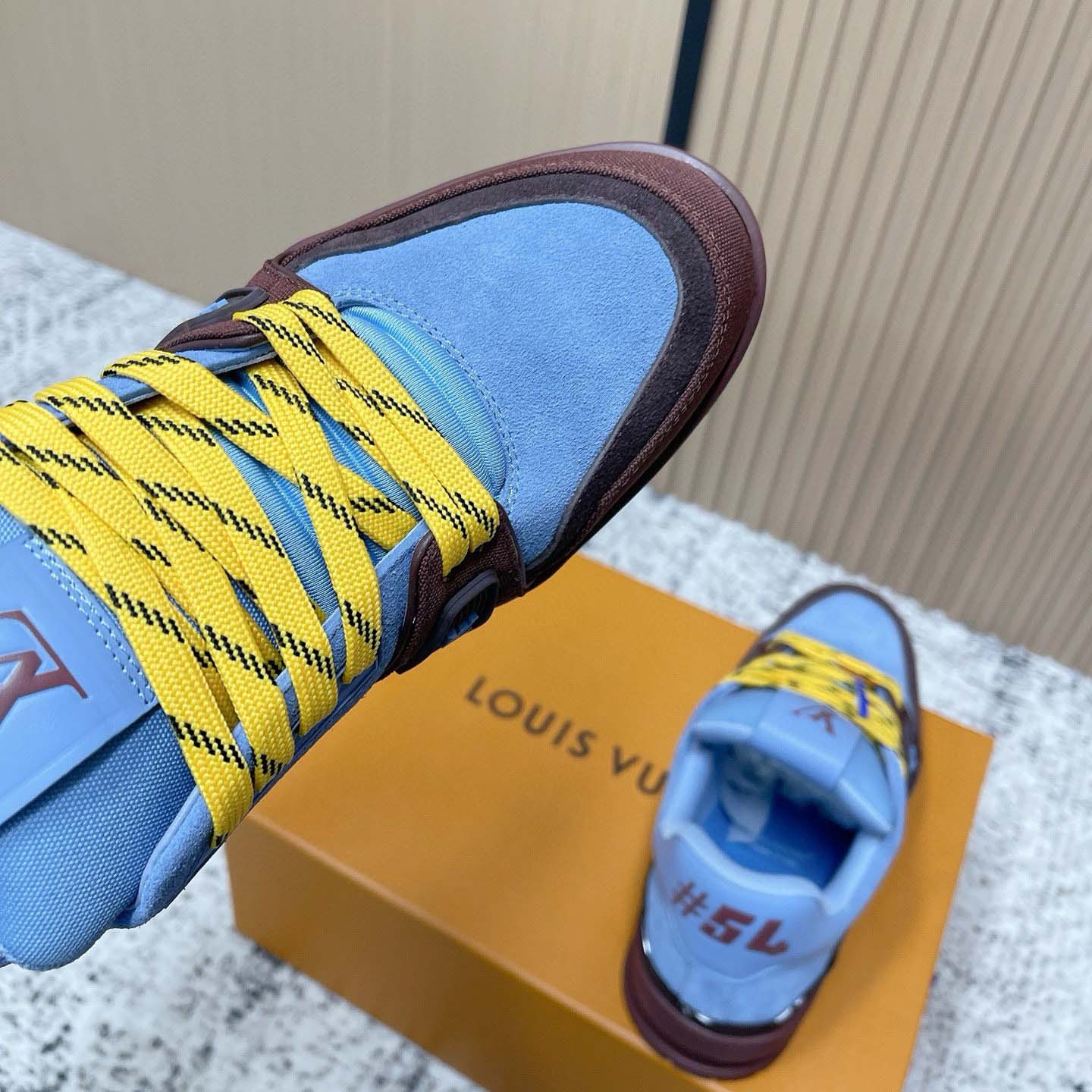 Louis Vuitton LV Trainer Sneaker - DesignerGu