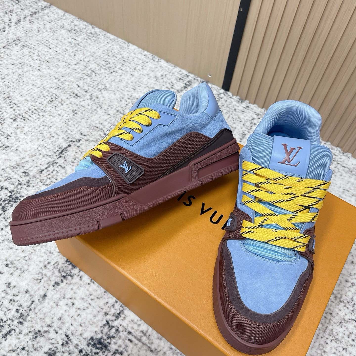 Louis Vuitton LV Trainer Sneaker - DesignerGu
