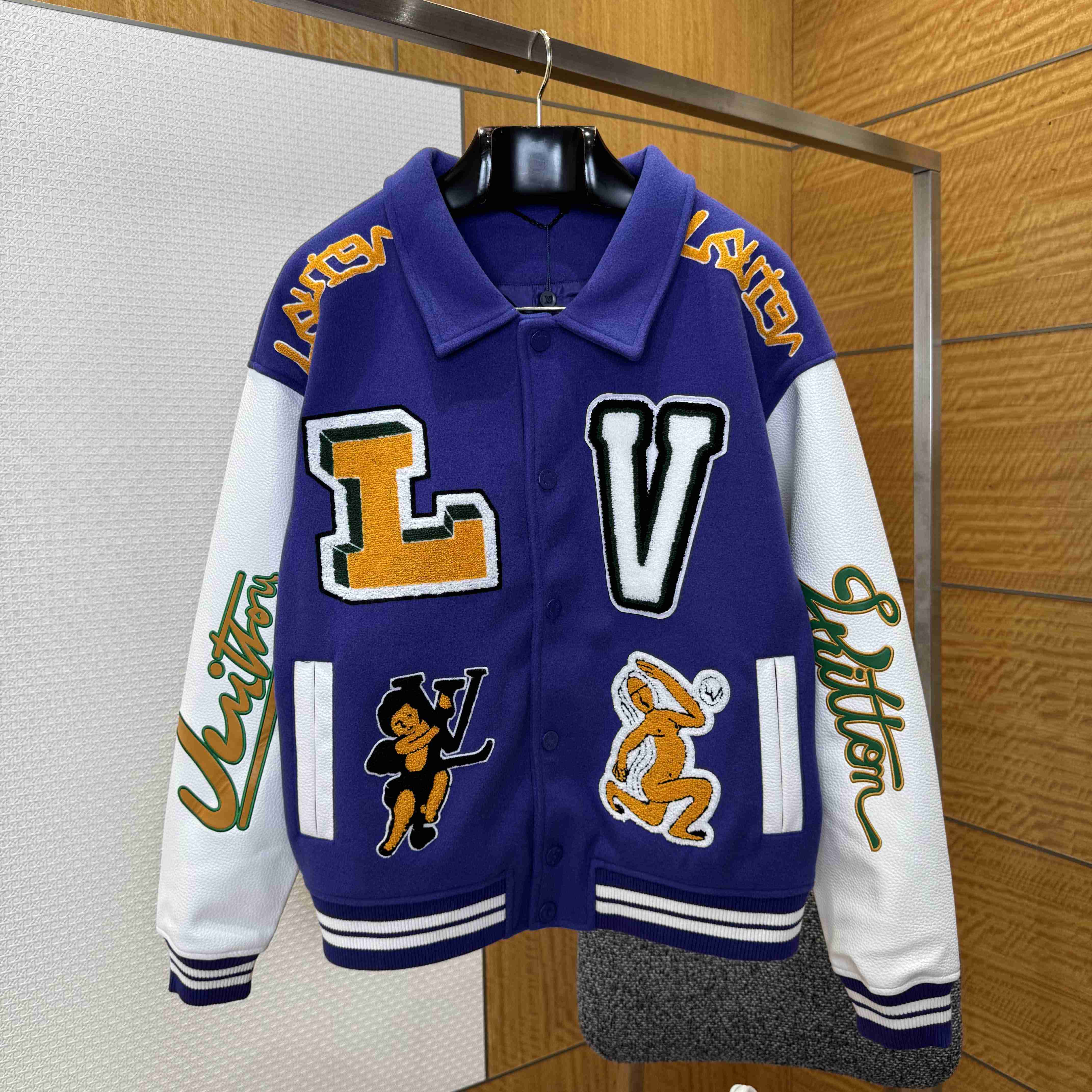 Louis Vuitton Varsity Jacket  - DesignerGu
