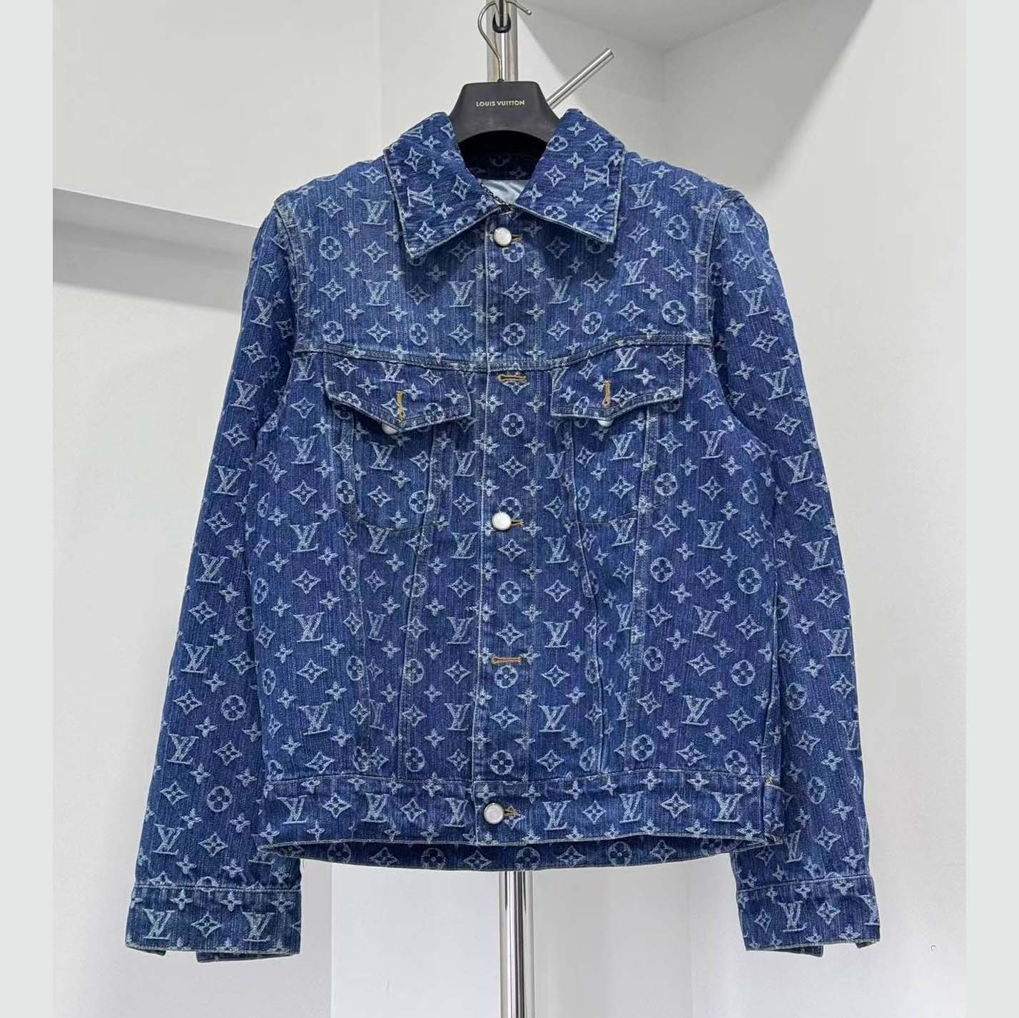 Louis Vuitton Monogram Denim Jacket - DesignerGu