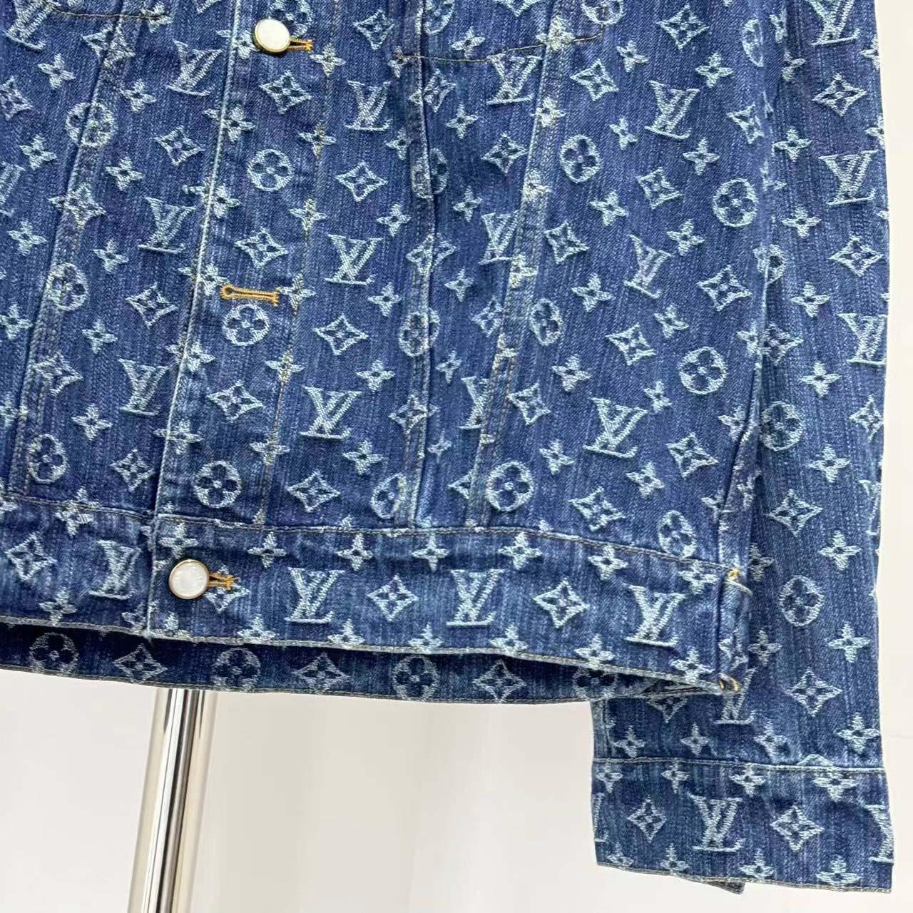 Louis Vuitton Monogram Denim Jacket - DesignerGu