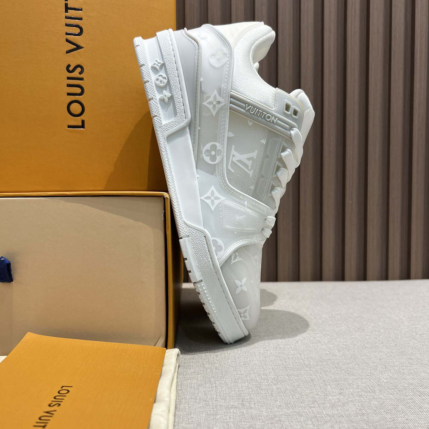 Louis Vuitton LV Trainer Sneaker - DesignerGu