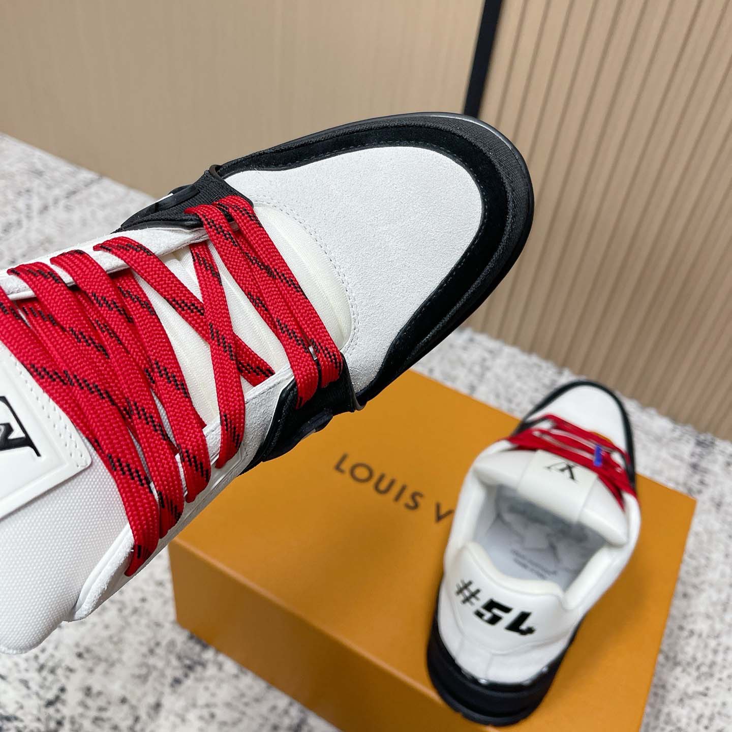 Louis Vuitton LV Trainer Sneaker - DesignerGu