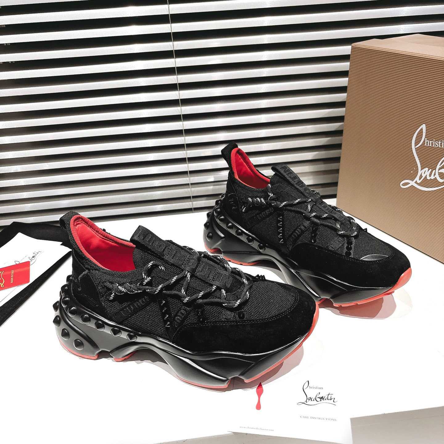 Christian Louboutin Trailnrun Running Sneakers  - DesignerGu