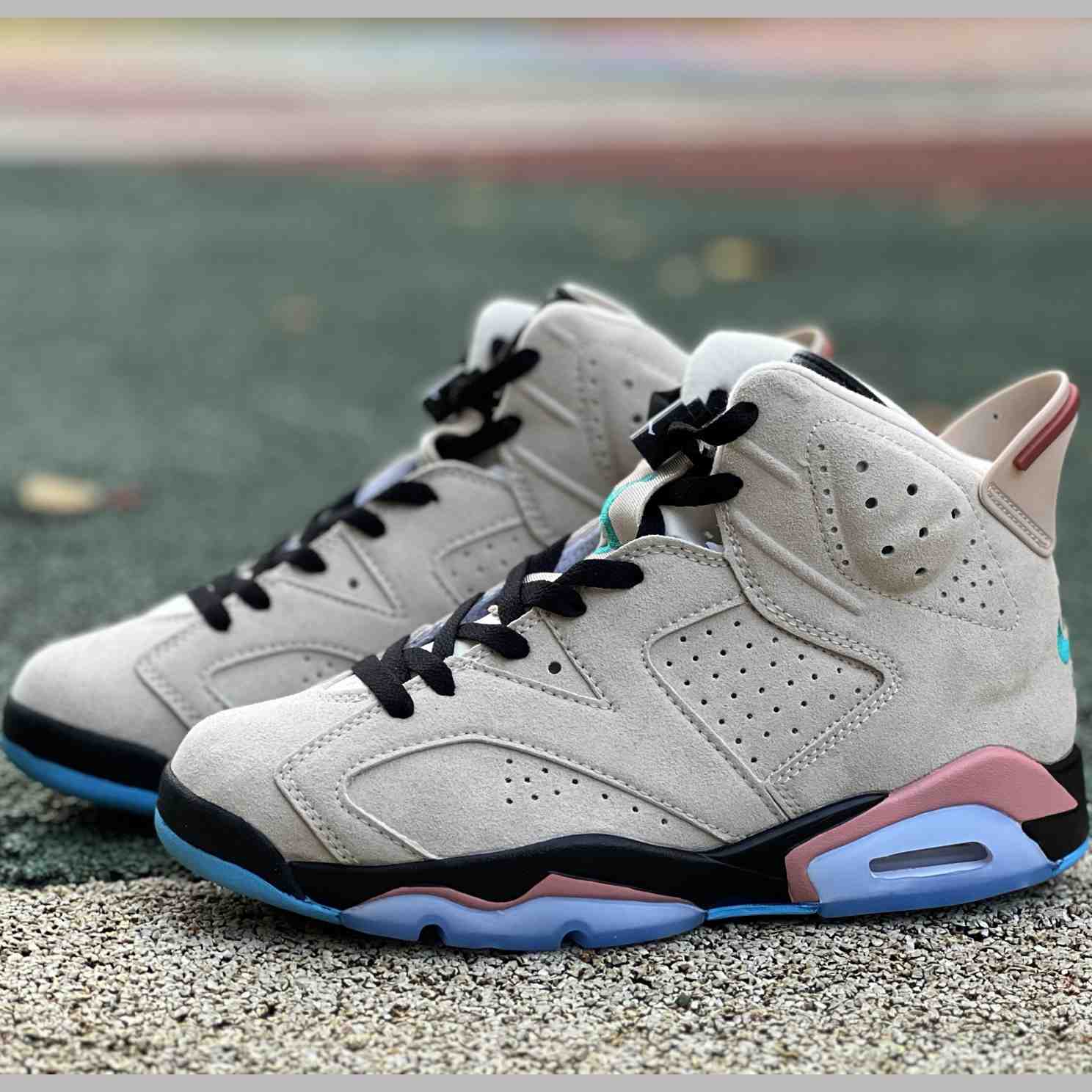 Air Jordan 6 x A Ma Maniére “Brown Pink Black” | IF3103-100 - DesignerGu