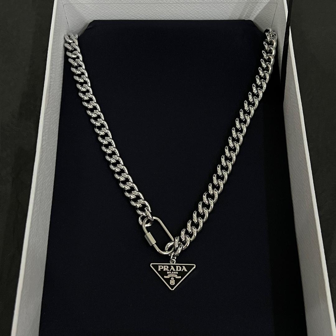 Prada Symbole Necklace - DesignerGu