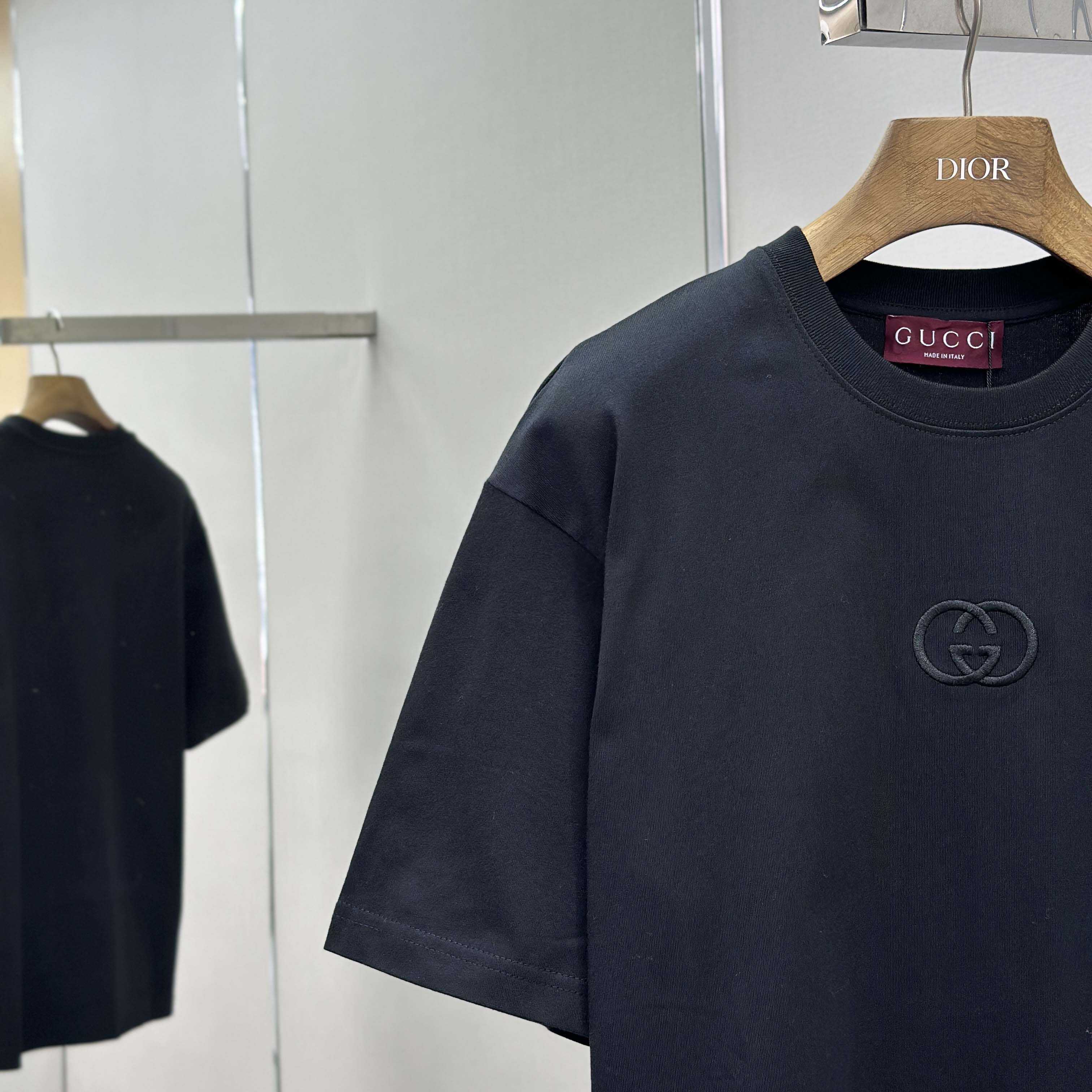 Gucci Cotton Jersey T-shirt With Embroidery - DesignerGu