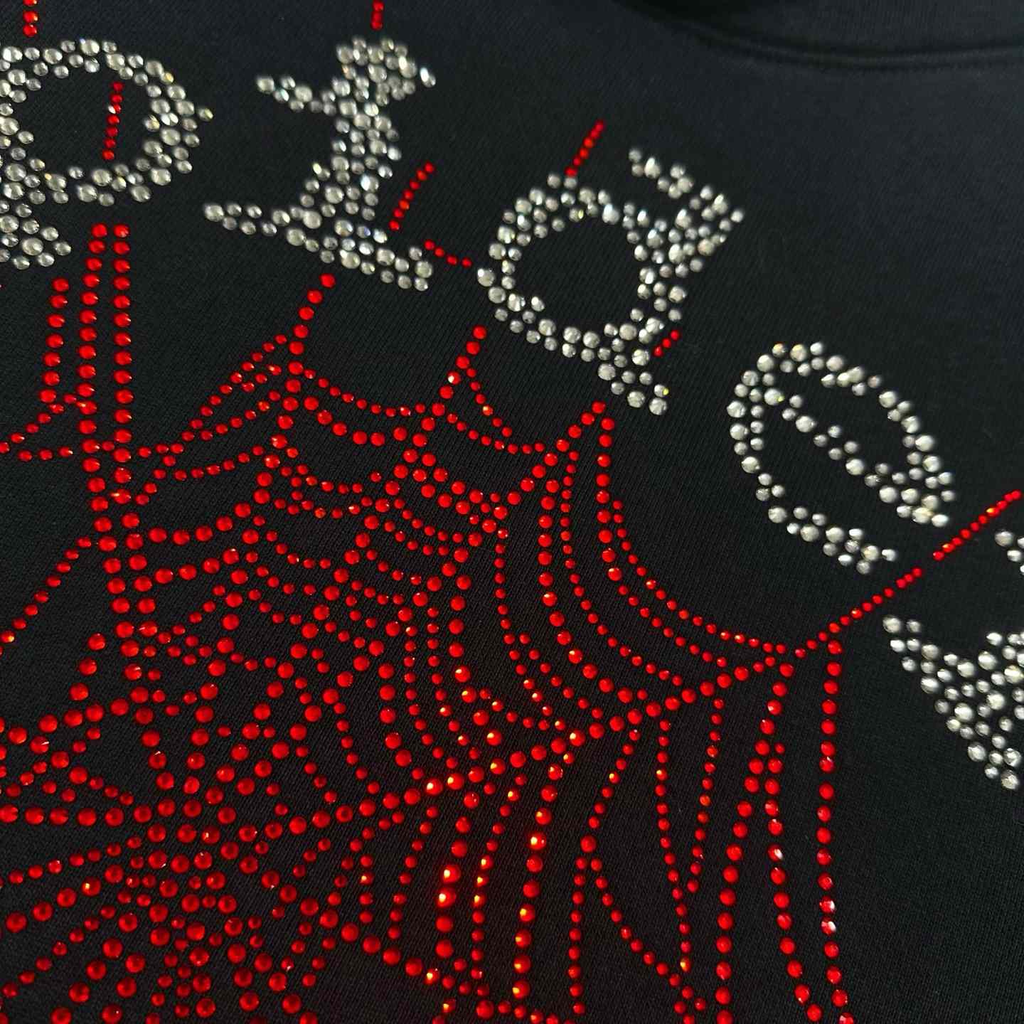  Sp5der OG Rhinestone Hoodie - DesignerGu