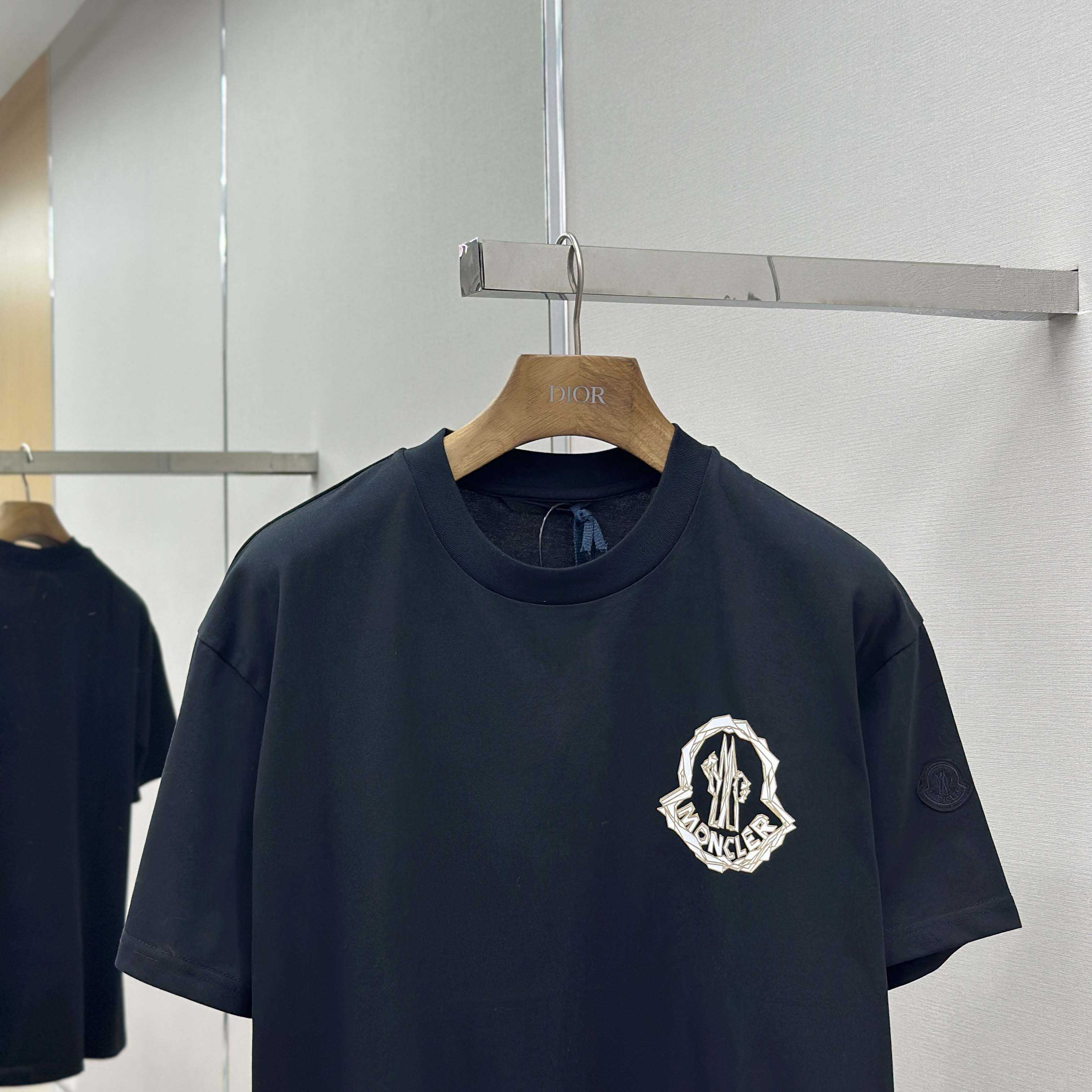 Moncler Cotton Crew-neck T-shirt - DesignerGu