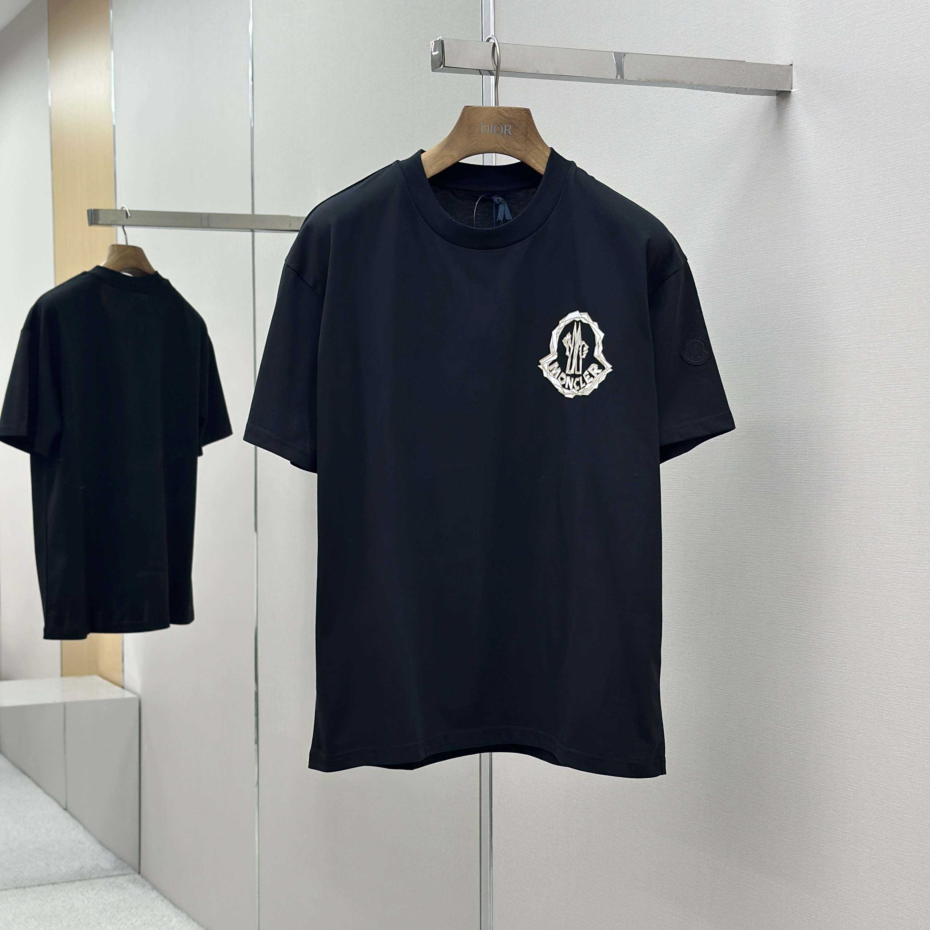 Moncler Cotton Crew-neck T-shirt - DesignerGu